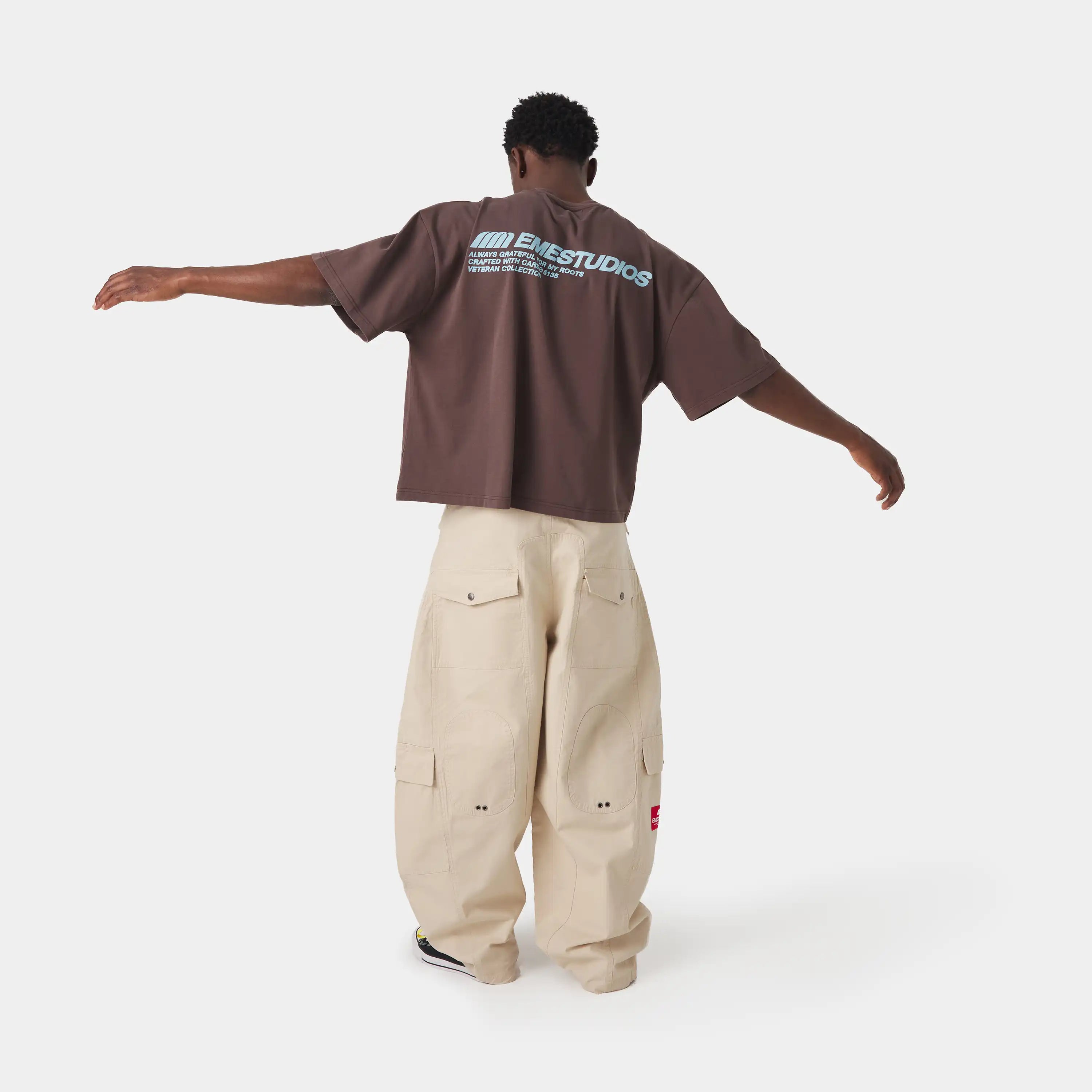 Roots Choco Oversized Tee