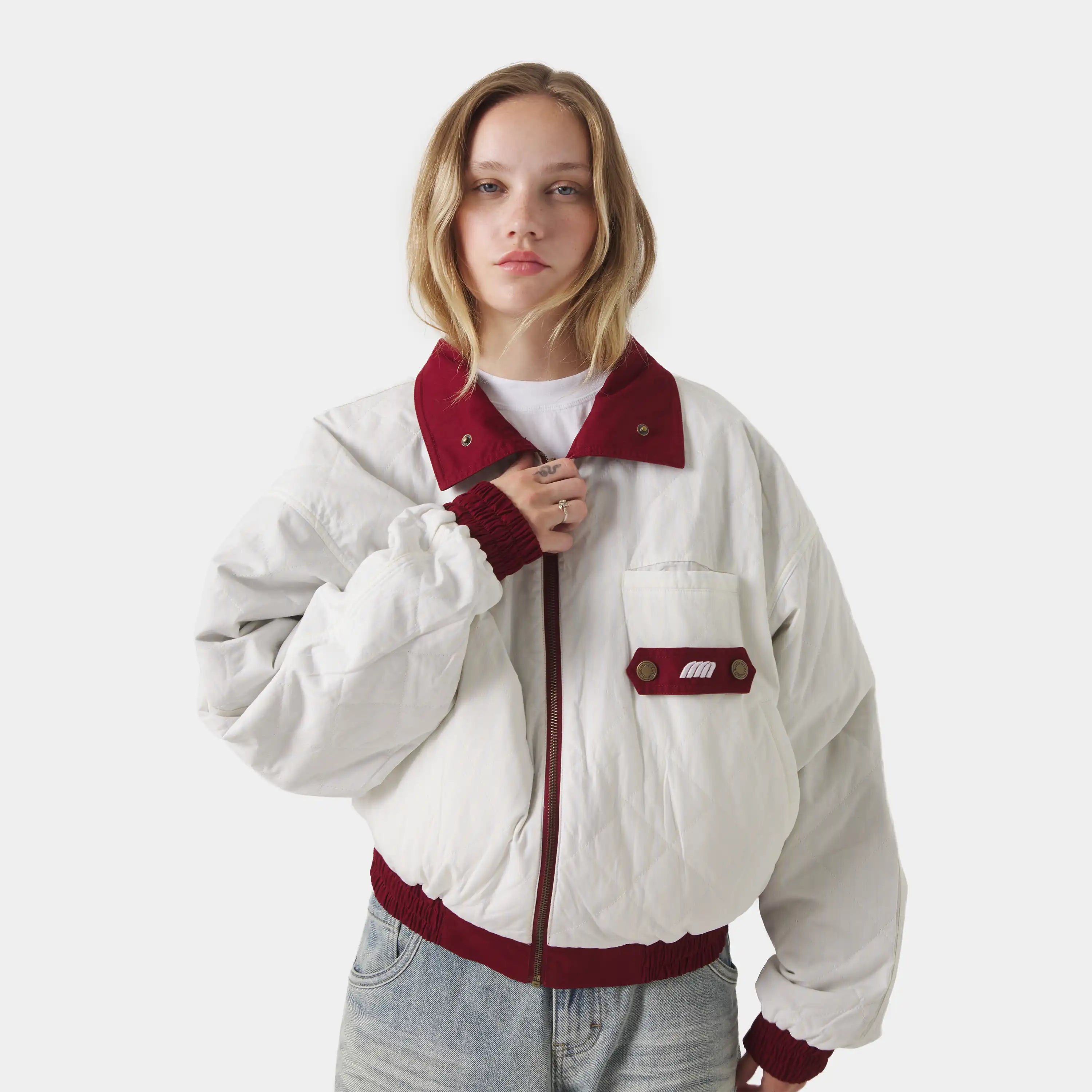 Chulo G Burgundy Reverse Jacket