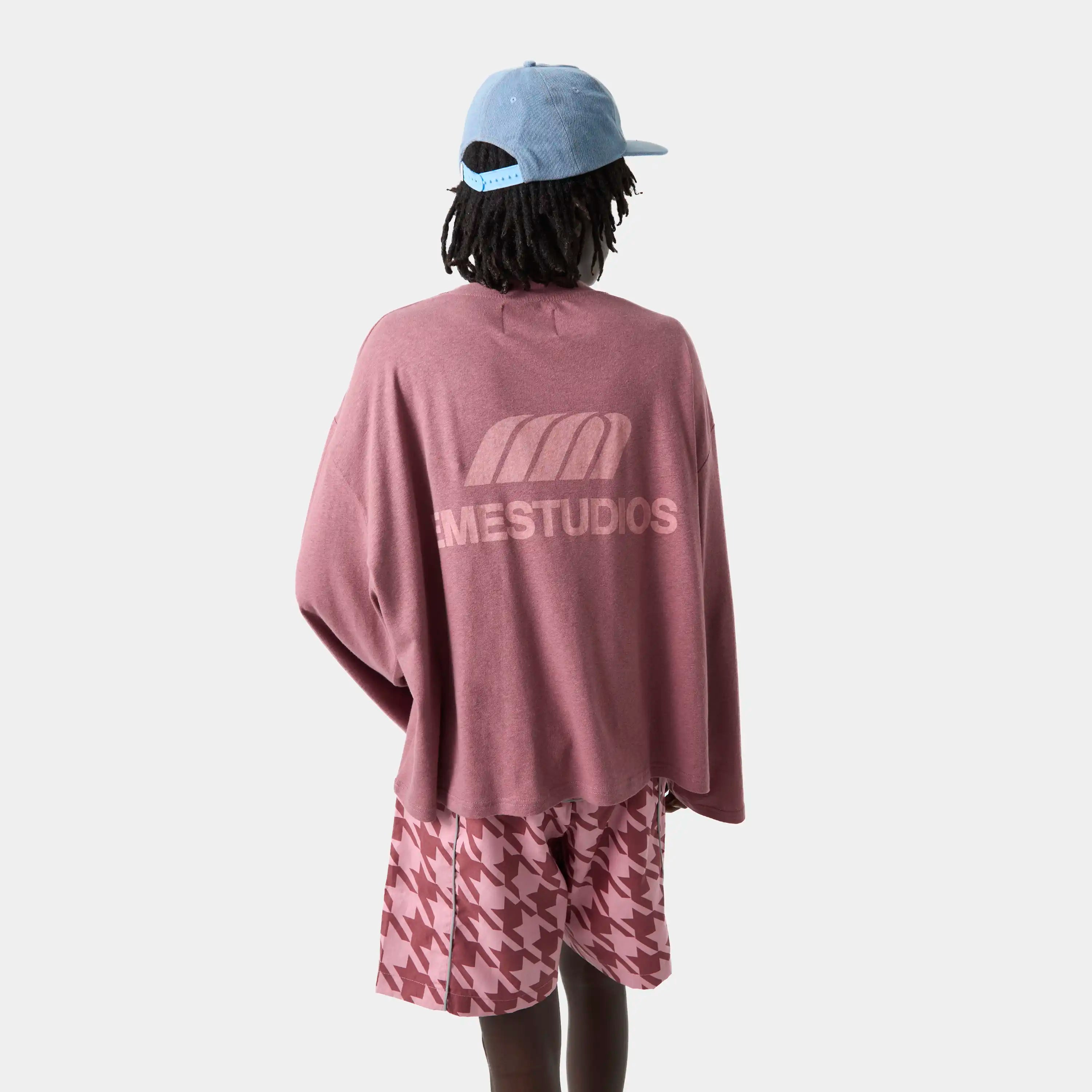 Cotten Burgundy Long Sleeve