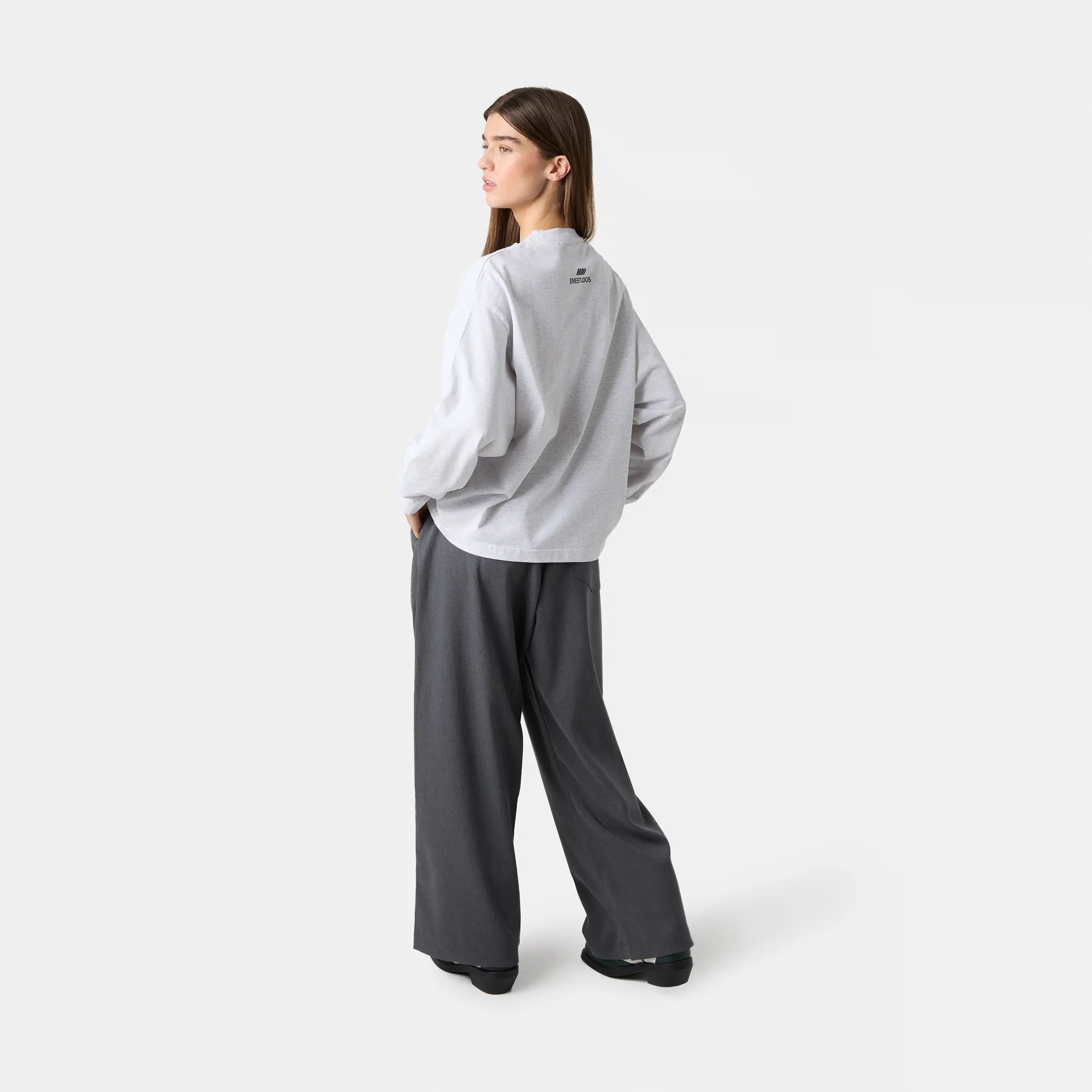 Basic Grey Long Sleeve