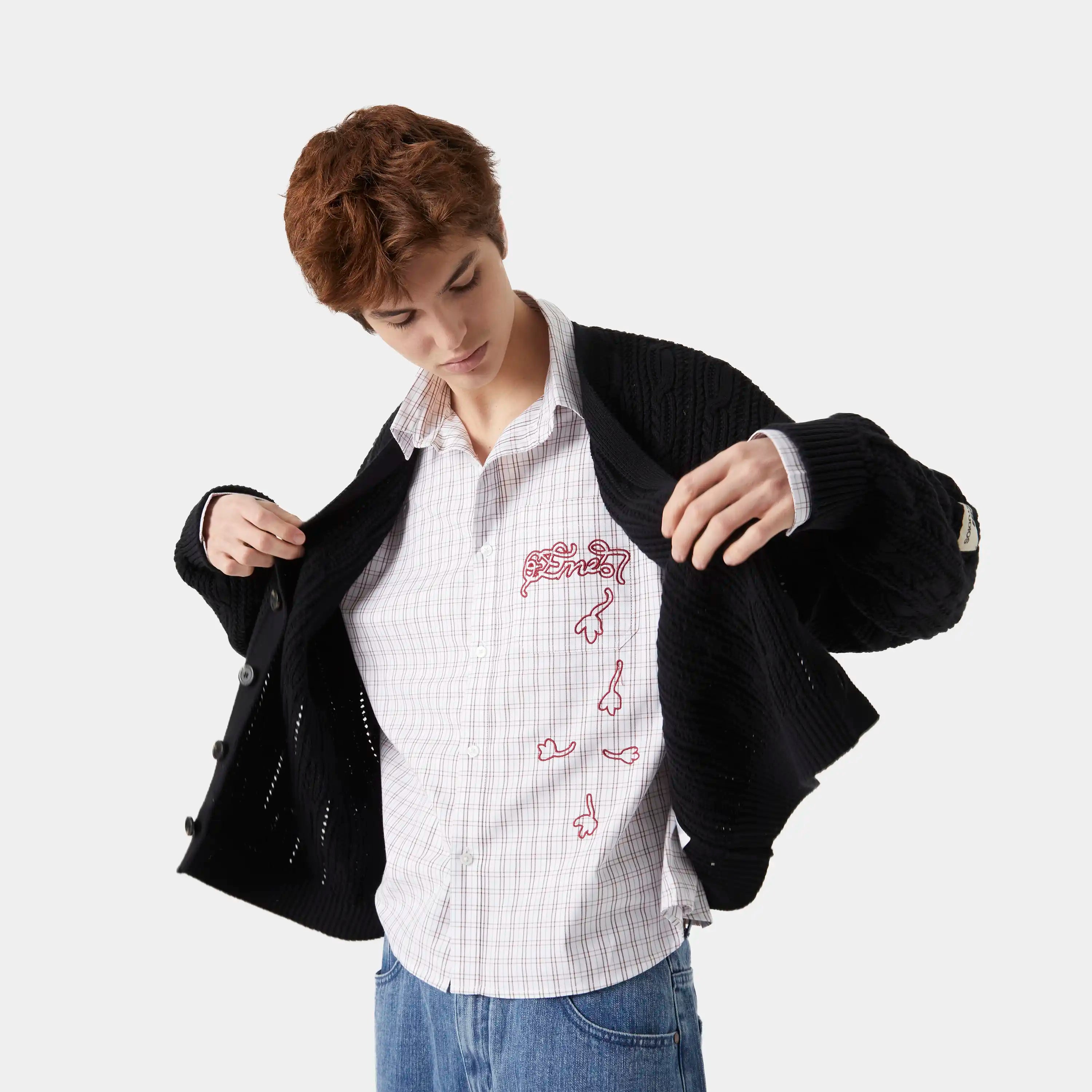 Inger Black Cardigan