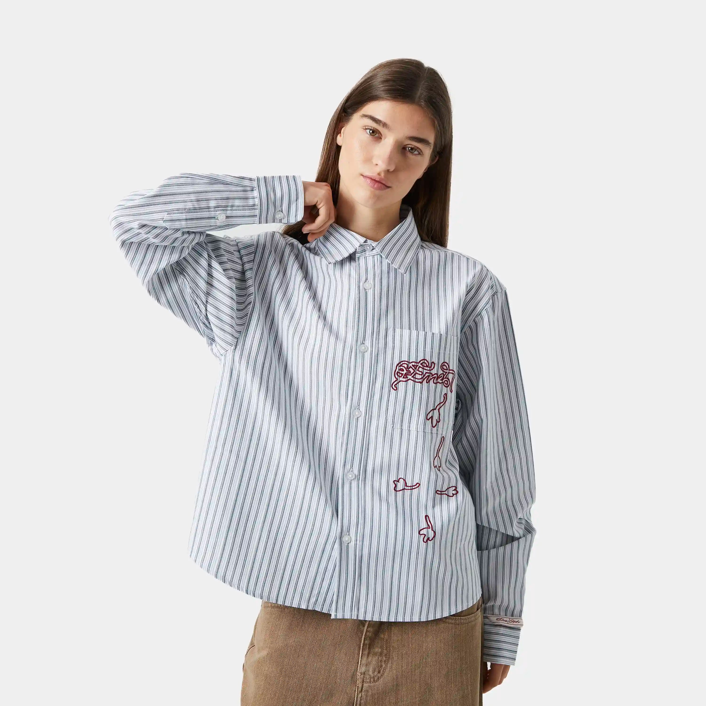 Don Boxy Stripped Shirt