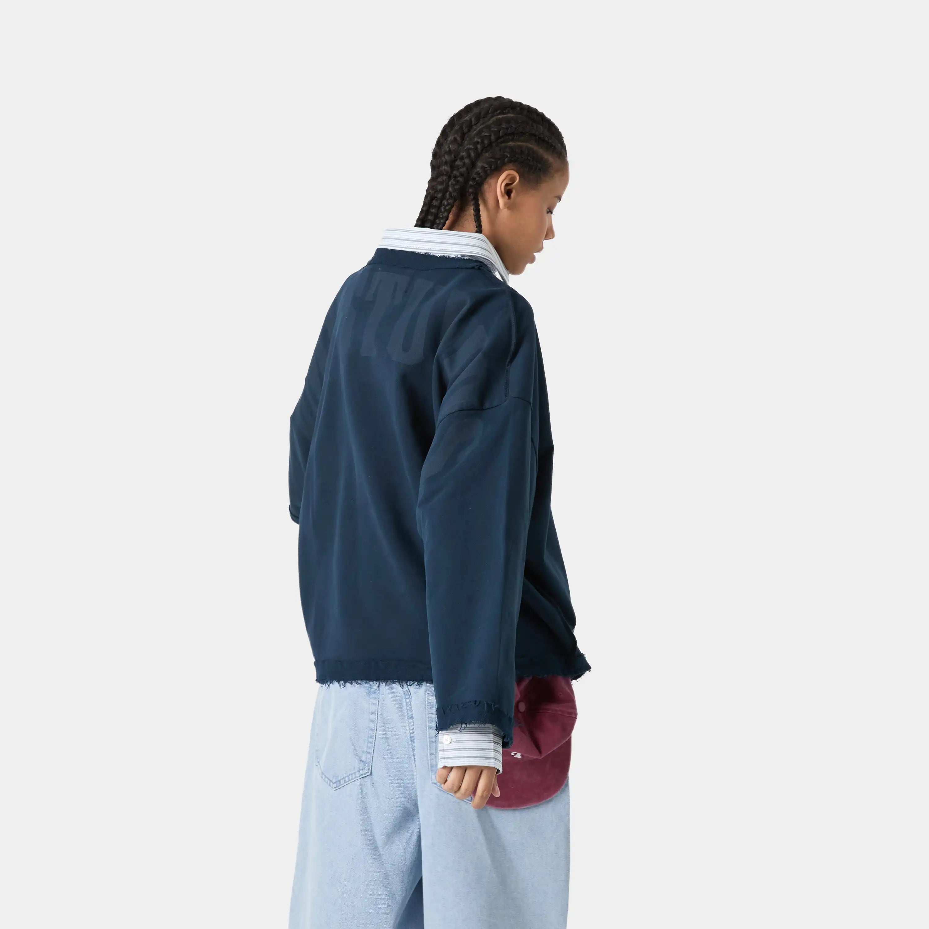 Suty Reverse Navy Crewneck