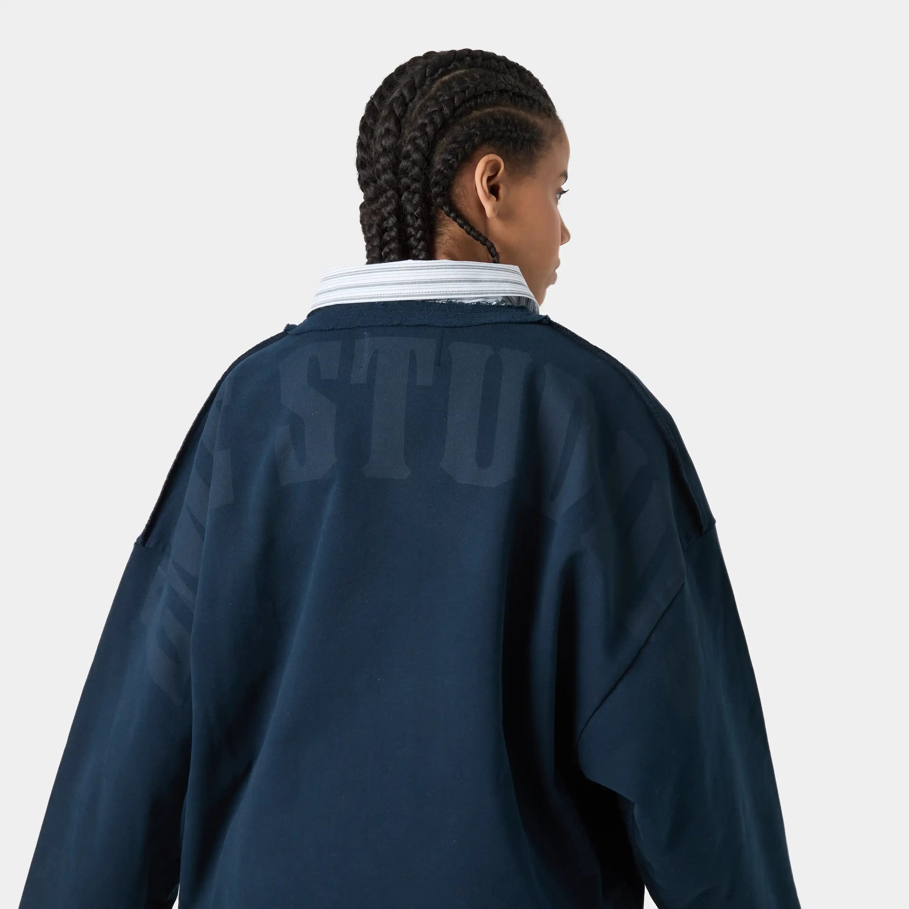 Suty Reverse Navy Crewneck