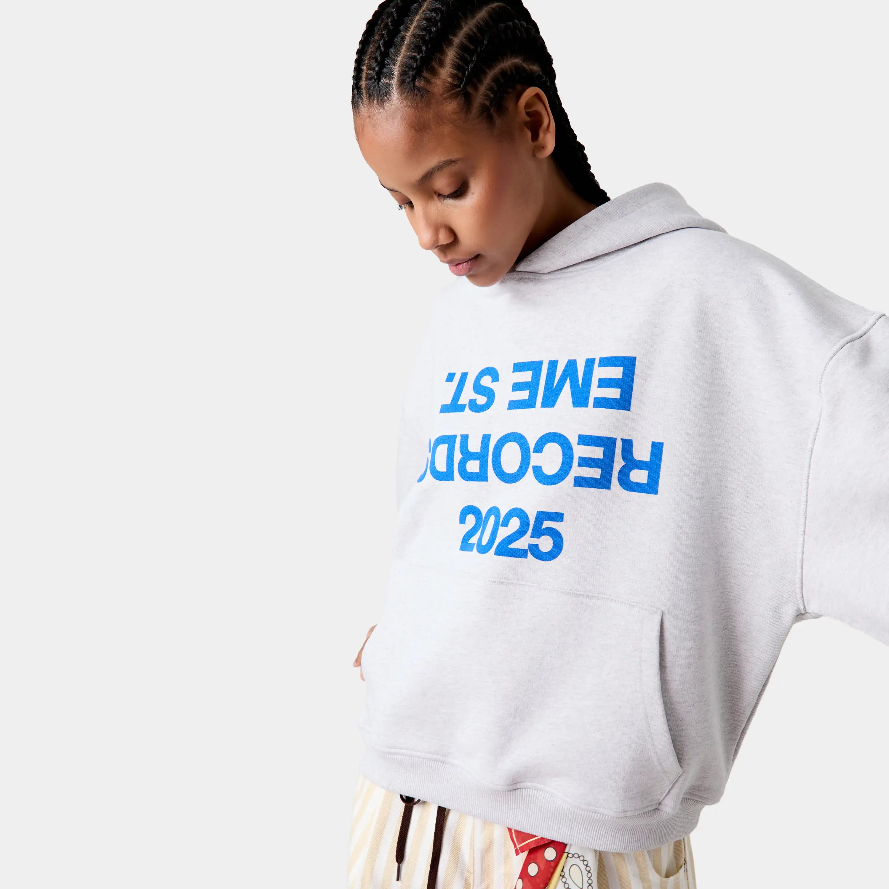 Inside Out Heather Grey Hoodie