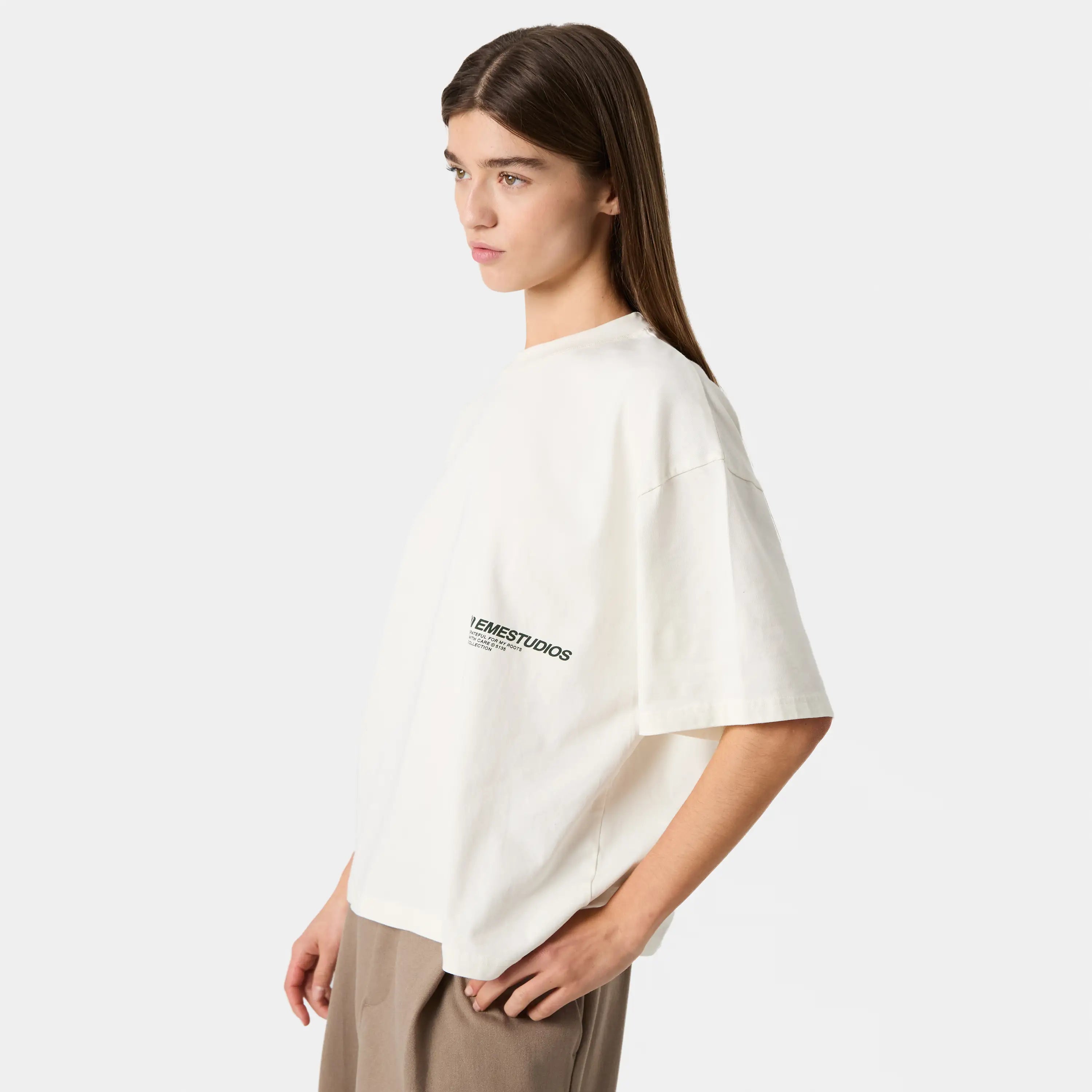 Roots Off Sand Oversized Tee