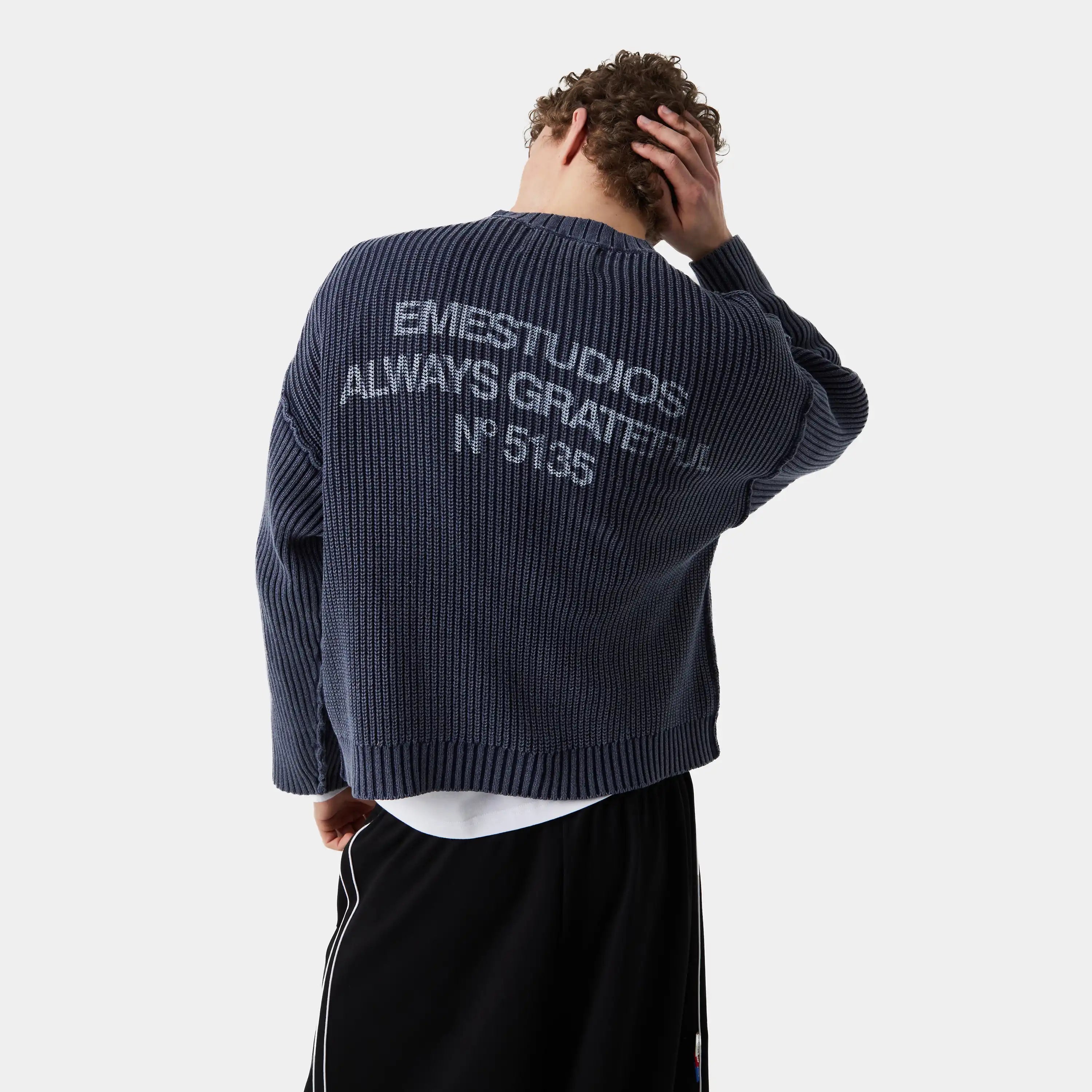 Collective Slate Blue Knit