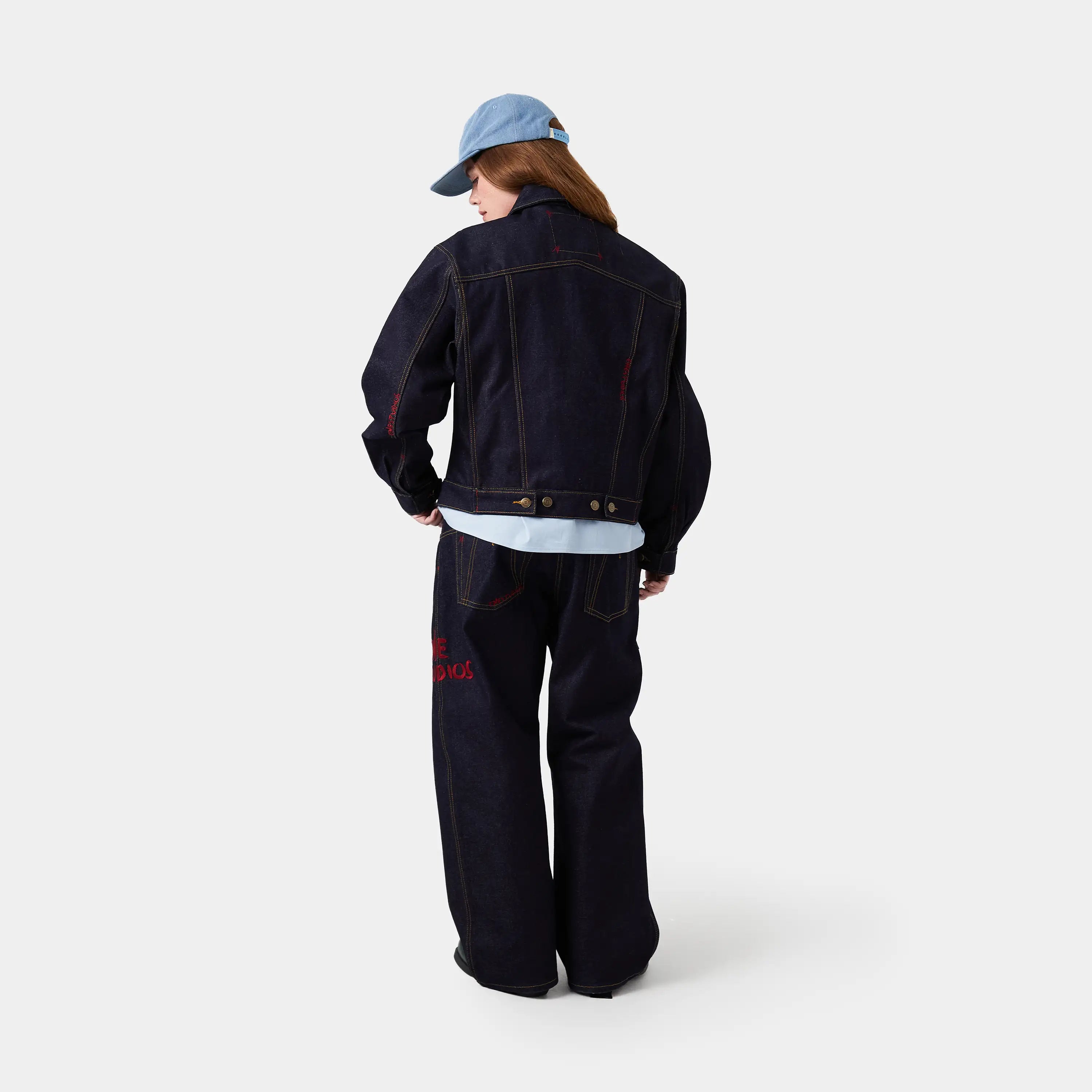 Frisona Raw Denim Boxy Jacket