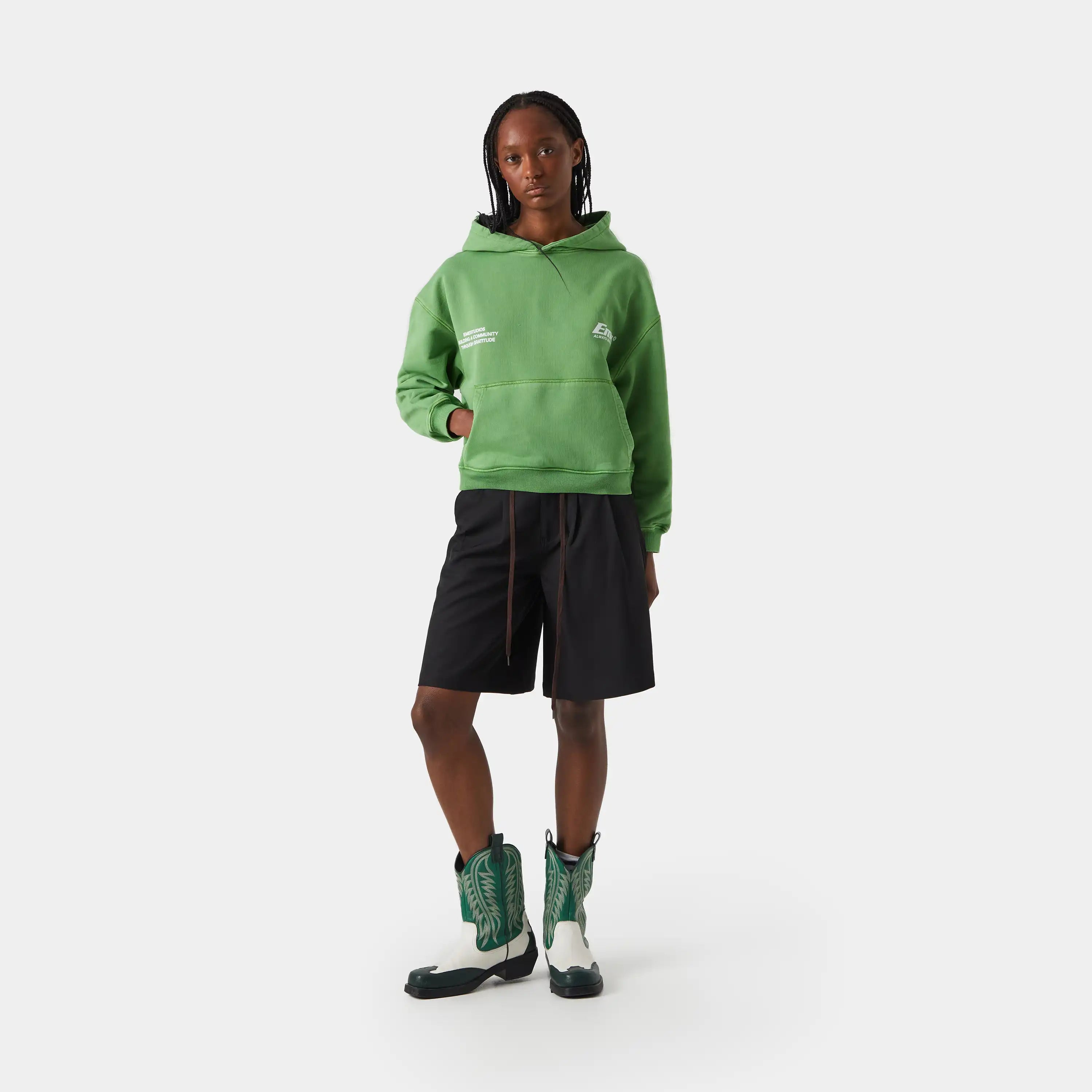 Speeding Up Peppermint Hoodie