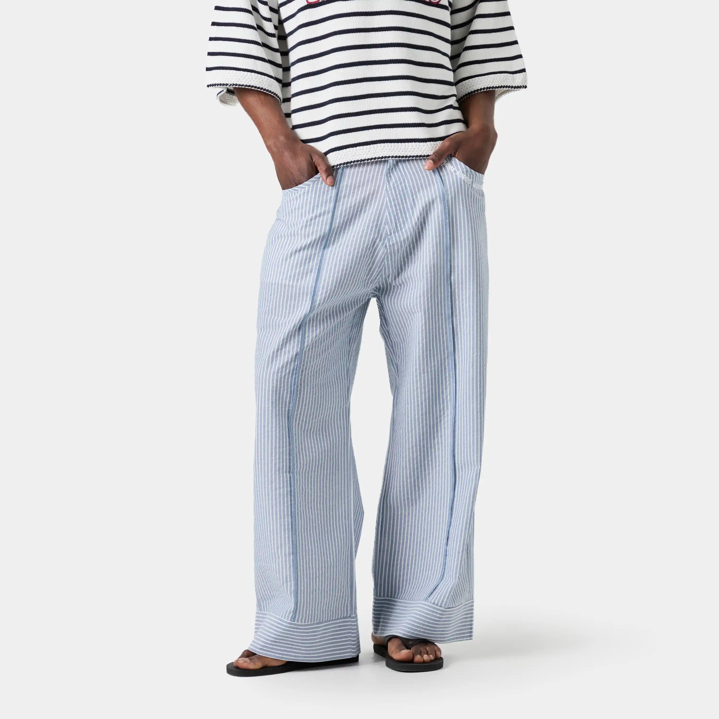 Striped Frost Baggy Pants