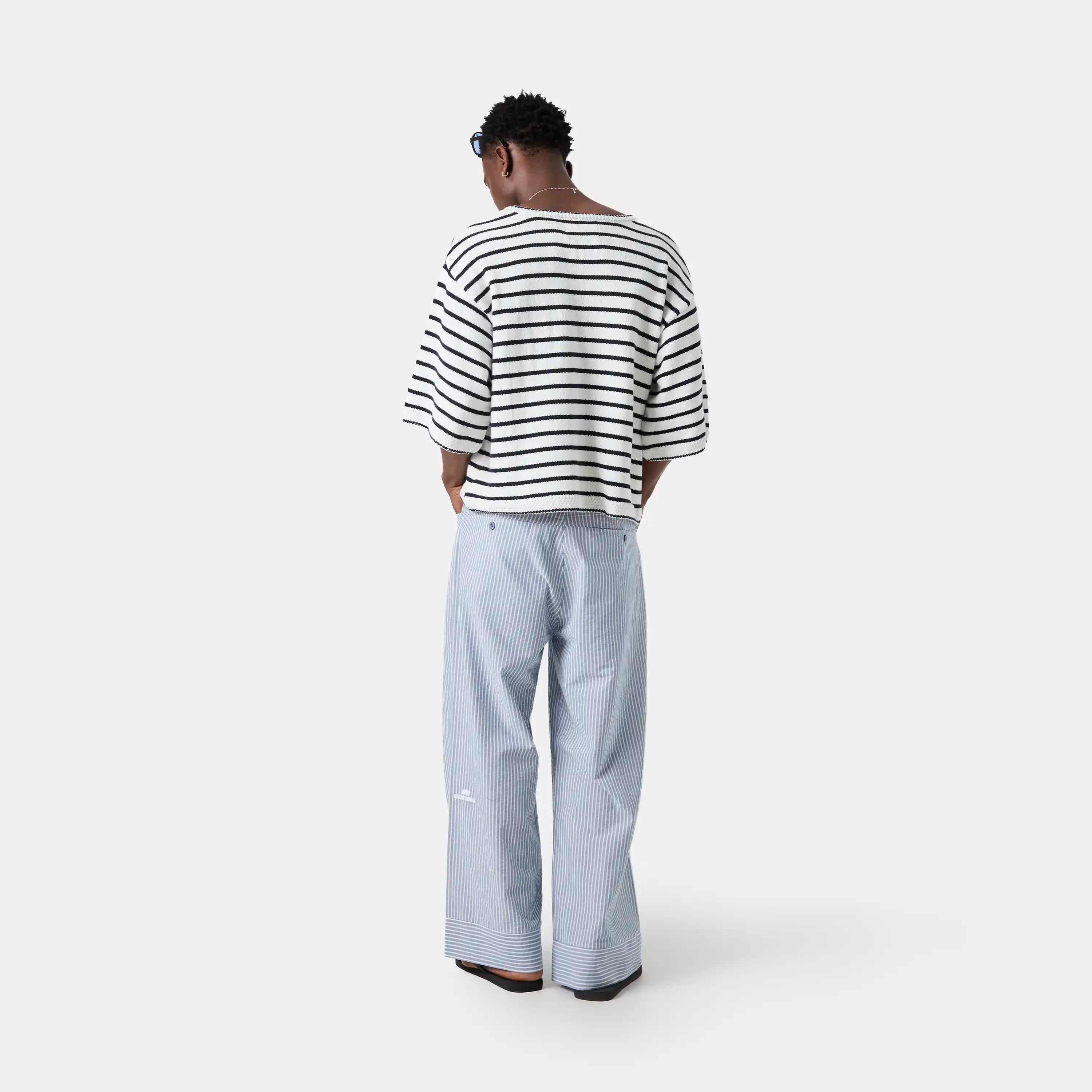 Striped Frost Baggy Pants