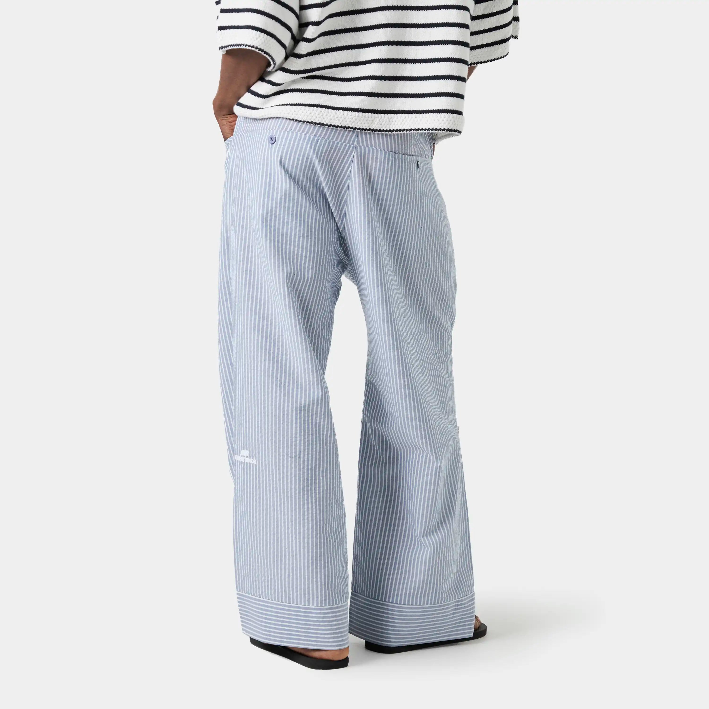 Striped Frost Baggy Pants