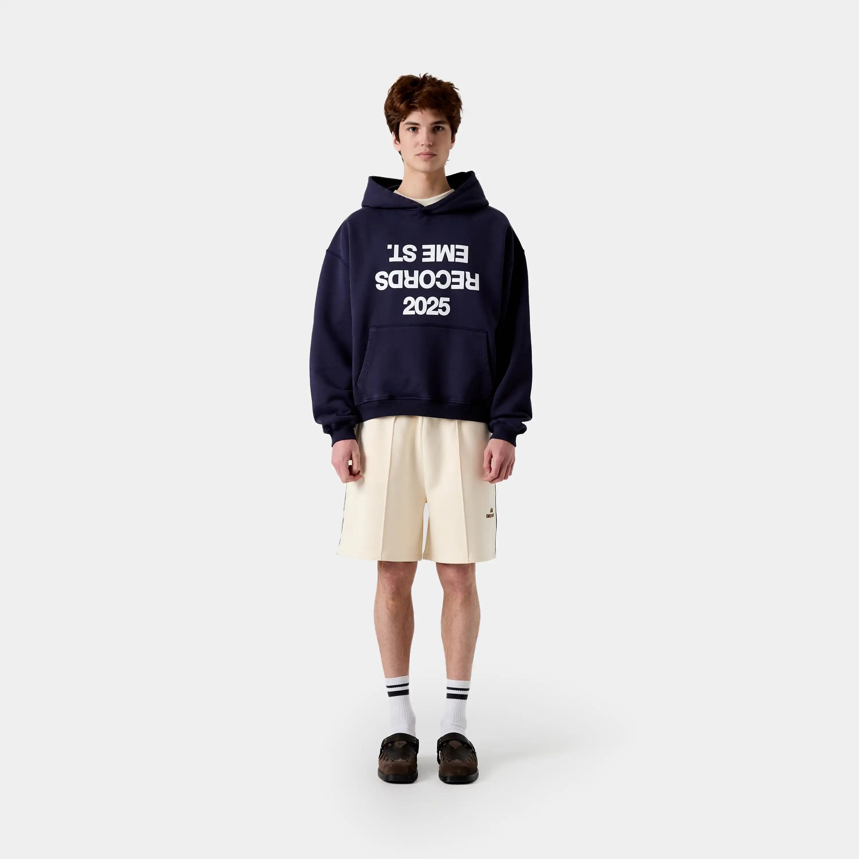 Inside Out Navy Hoodie
