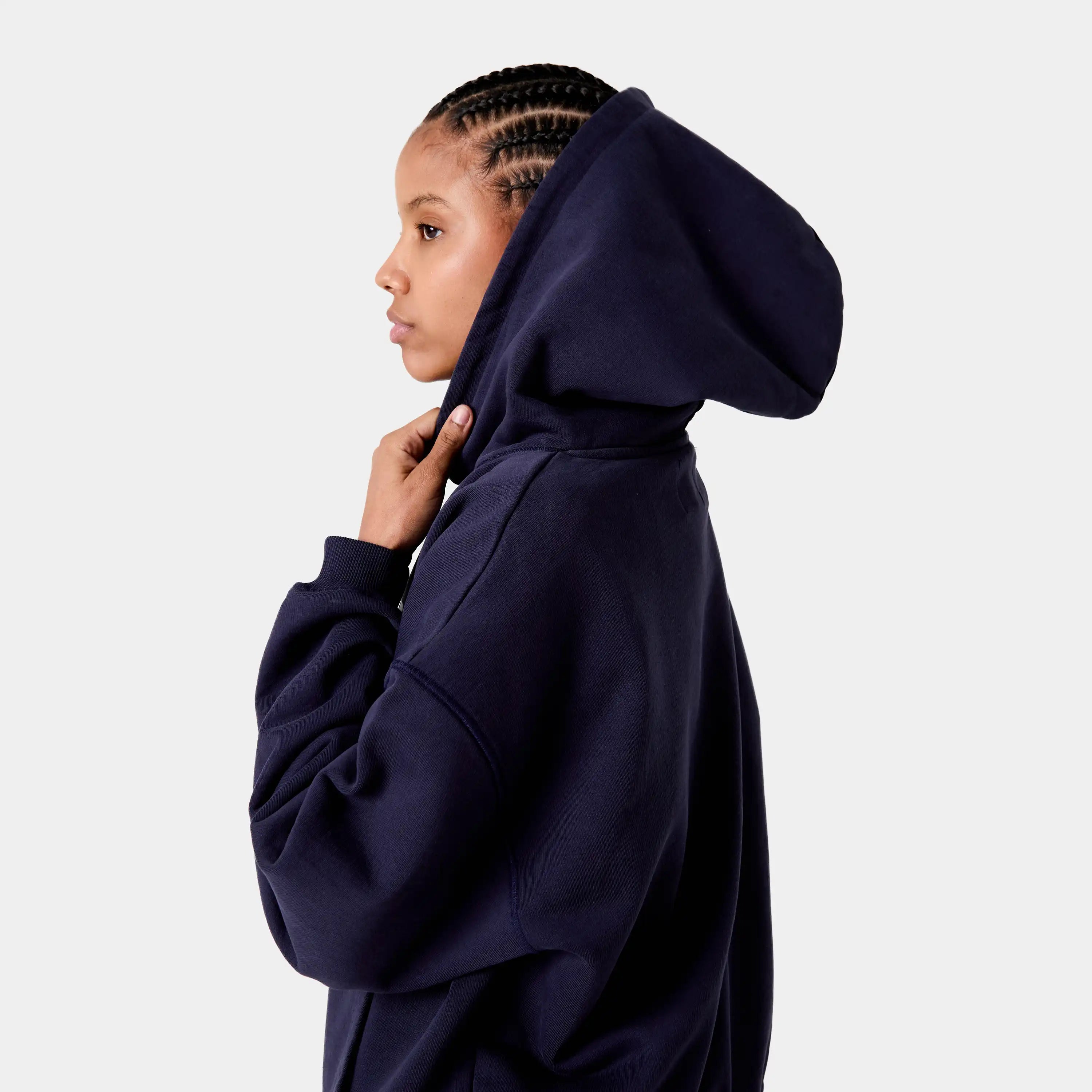 Inside Out Navy Hoodie