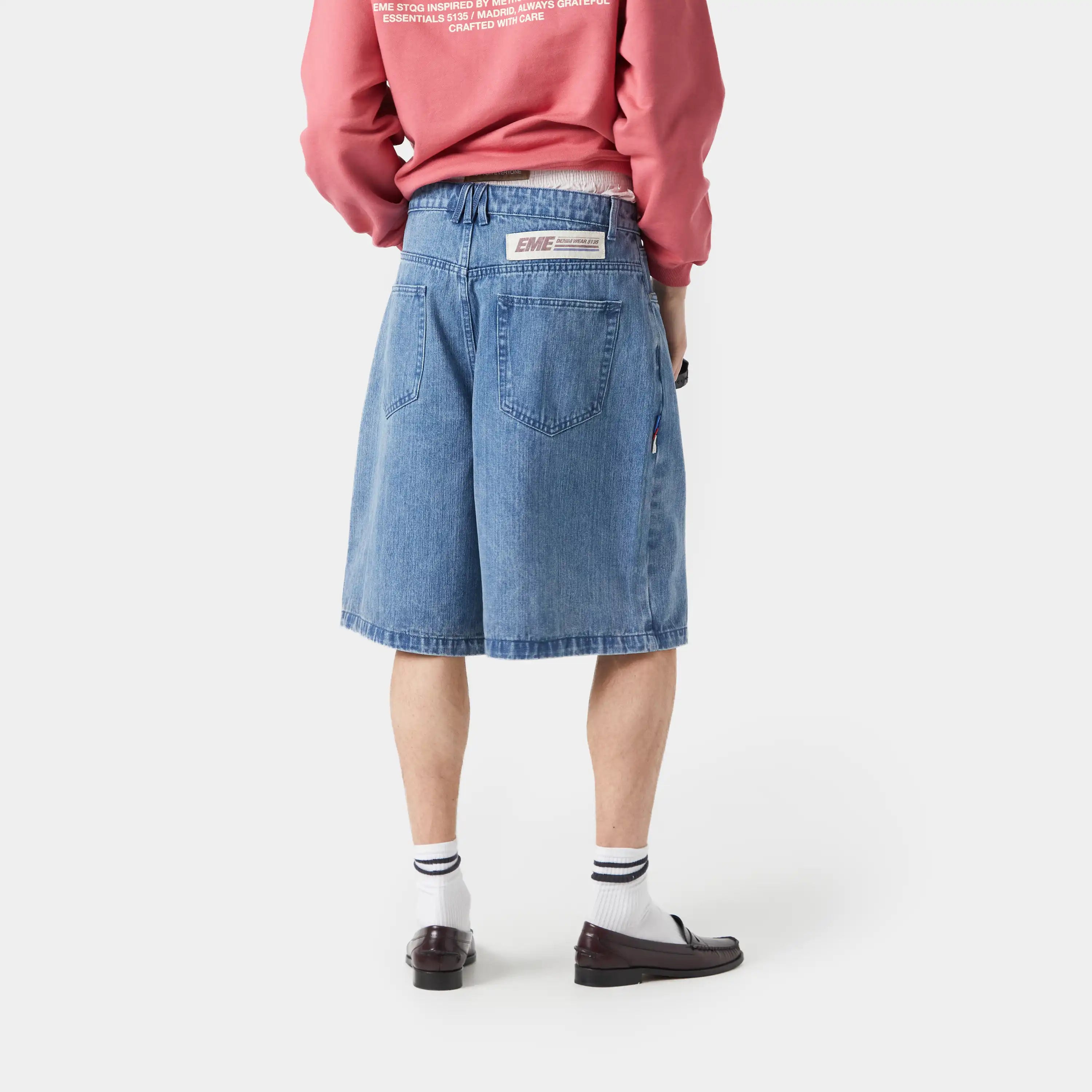 Andy Scratch Denim Jorts