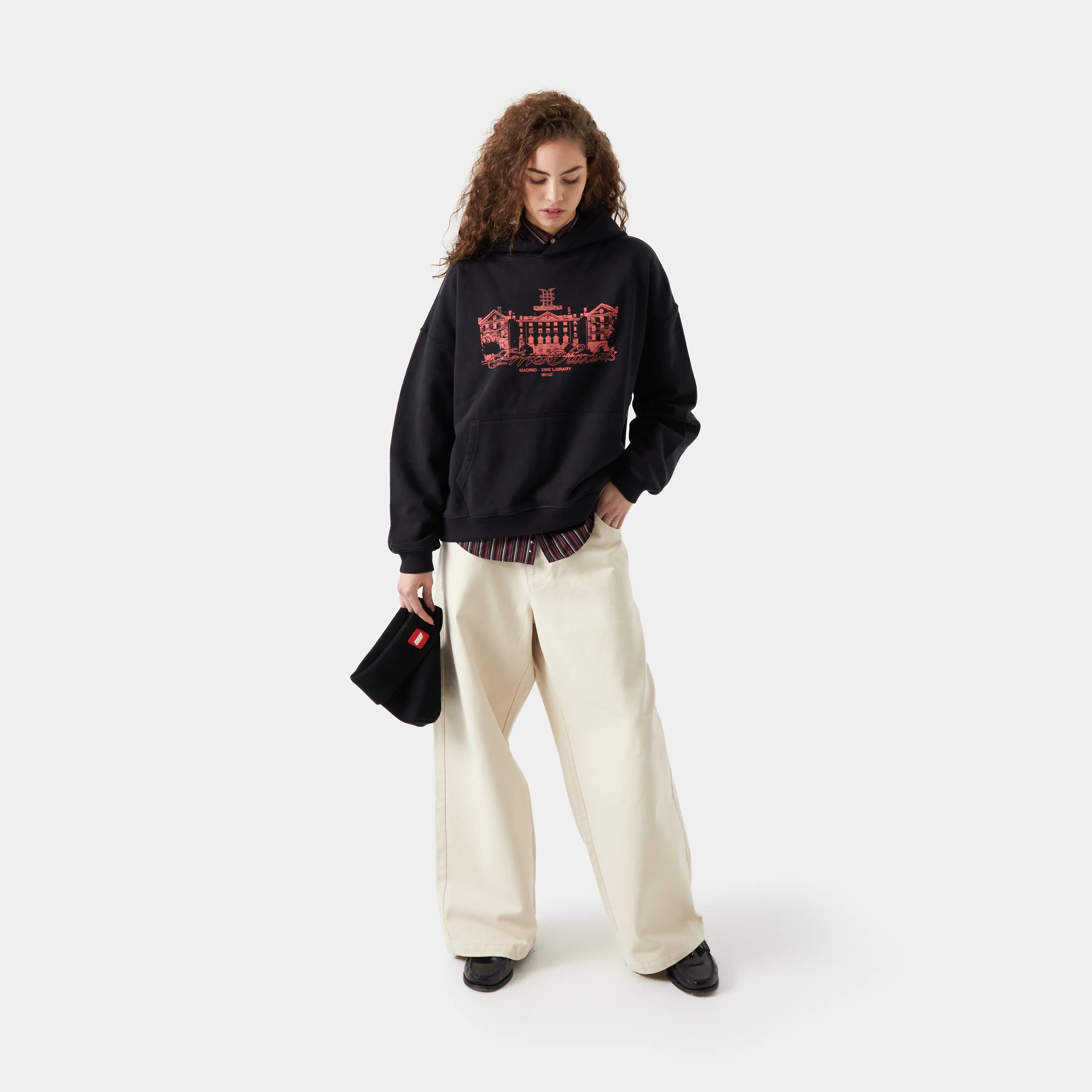 Book Shadow Oversized Hoodie