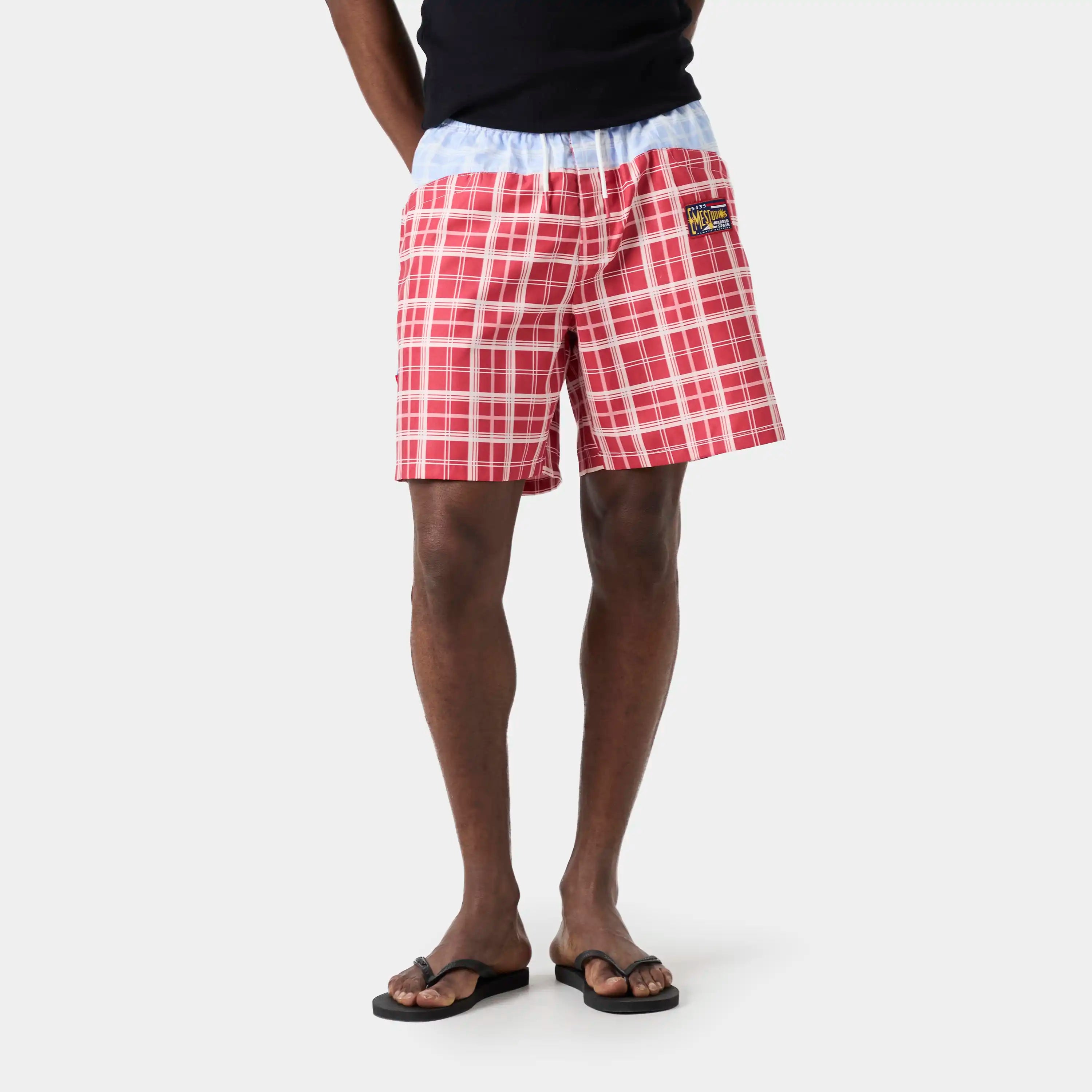 Gary R Squared Swim Trunks
