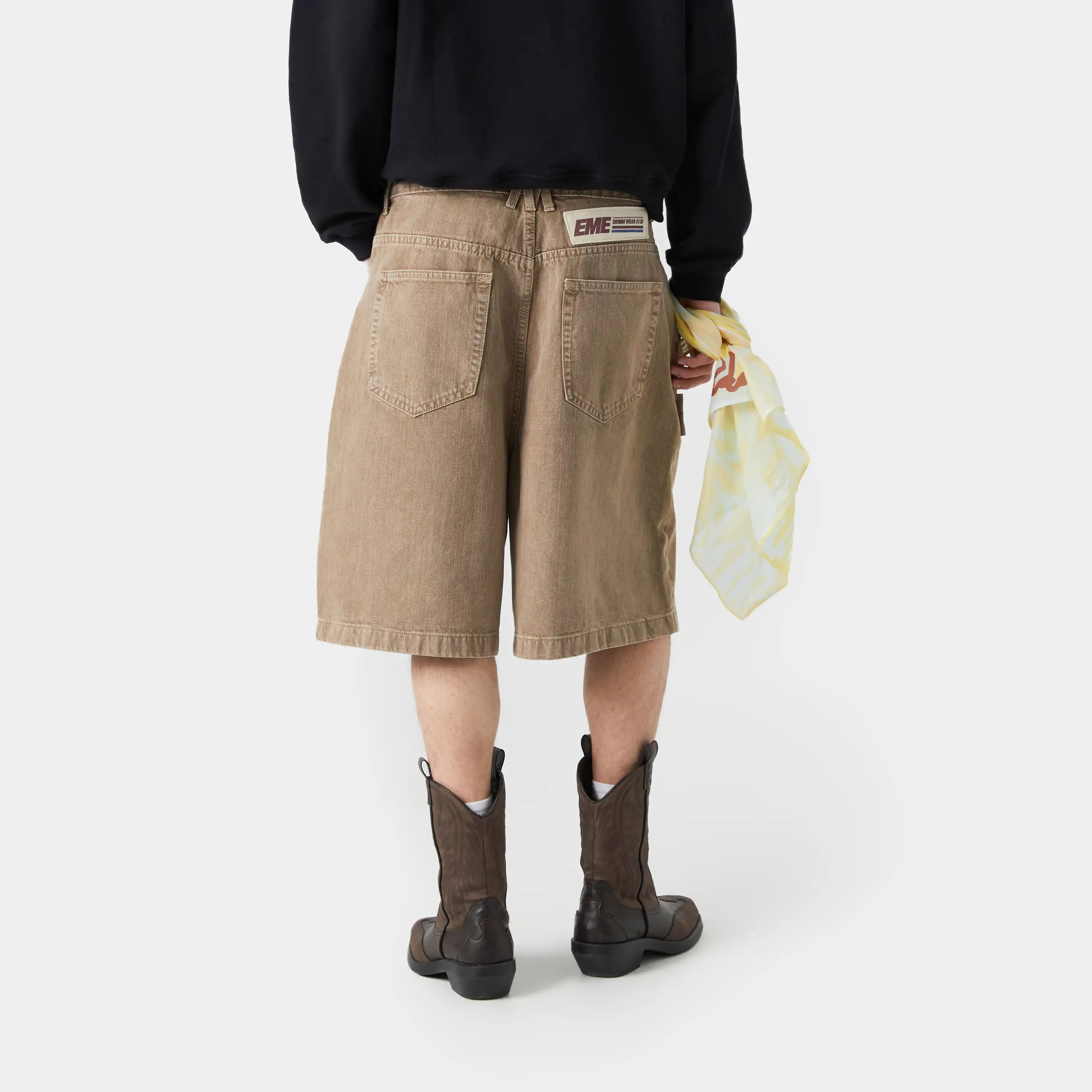 Andy Wooden Denim Jorts