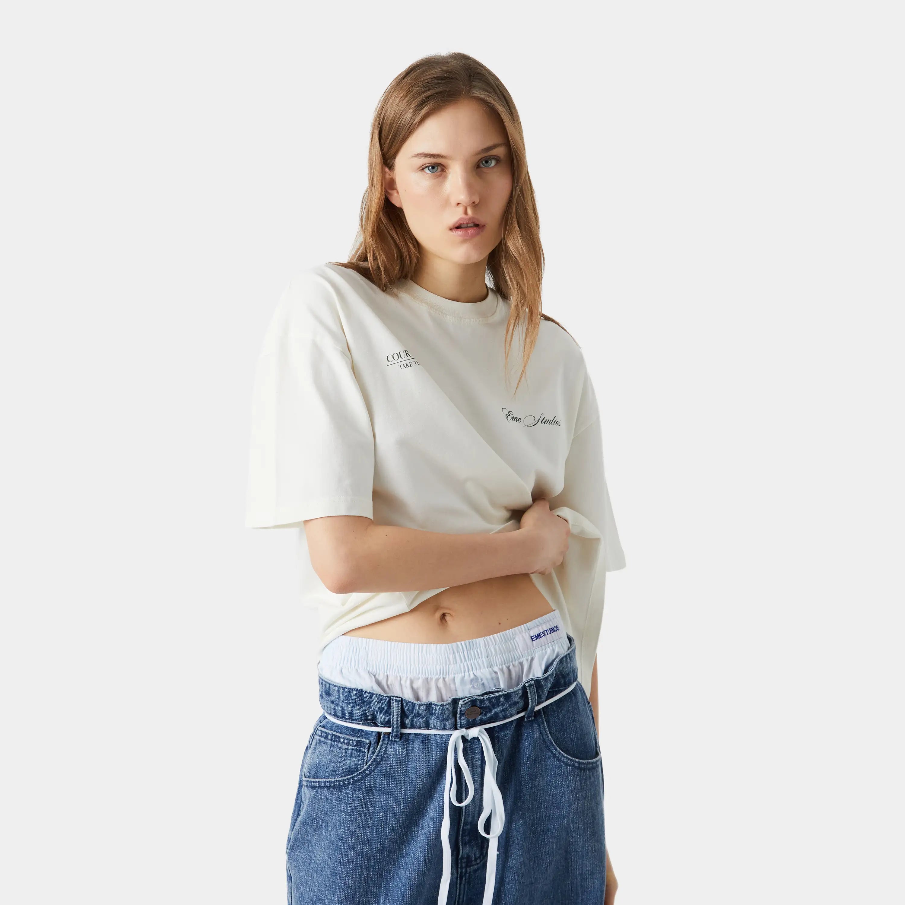 Courageous Off Sand Oversized Tee