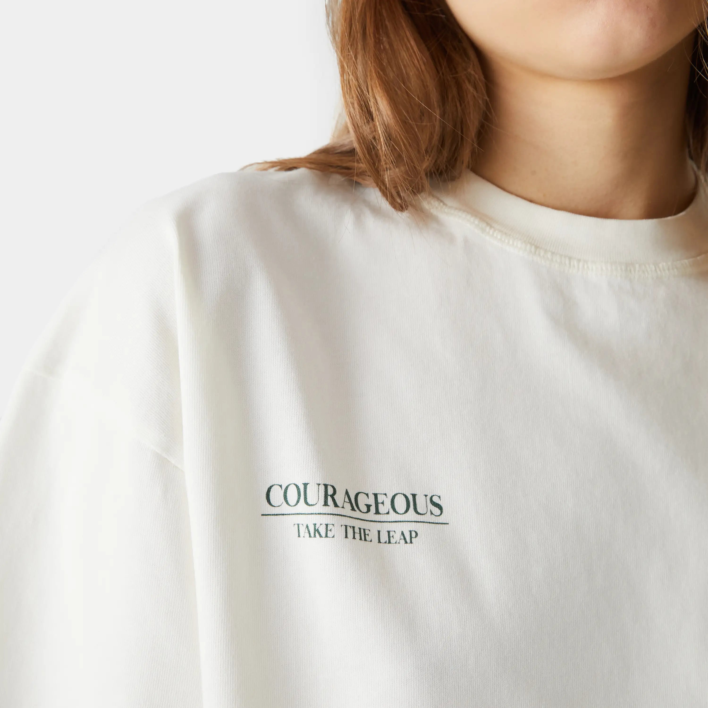 Courageous Off Sand Oversized Tee