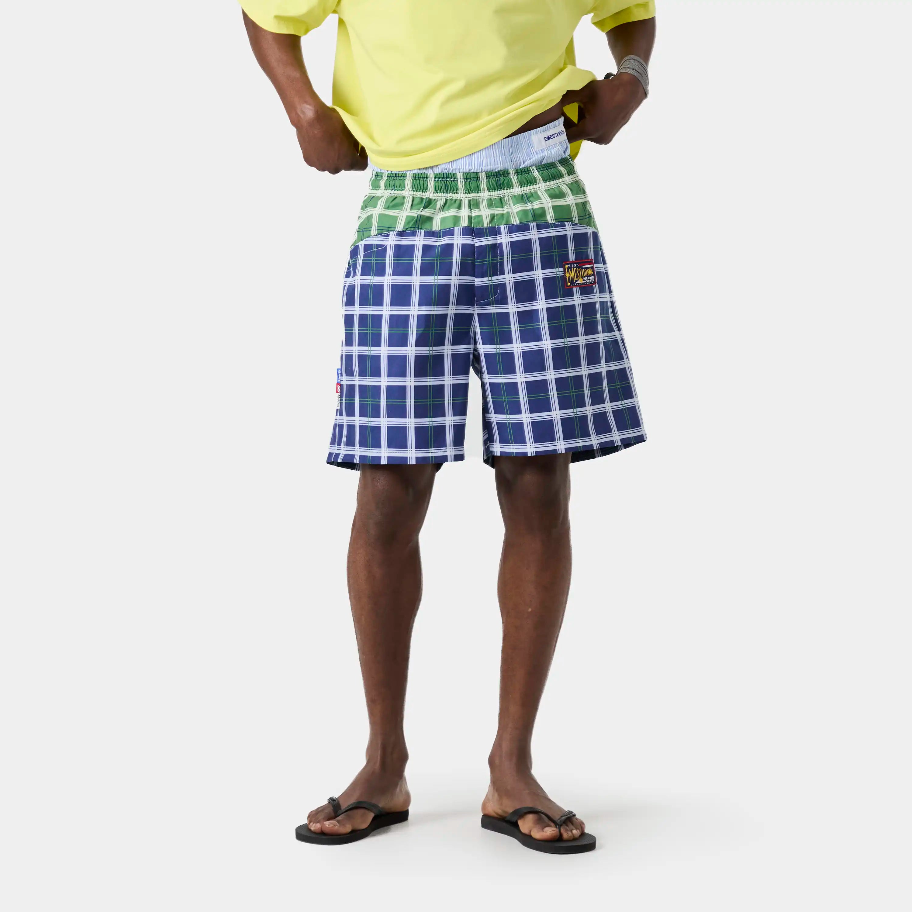 Gary Tartan Swim Trunks