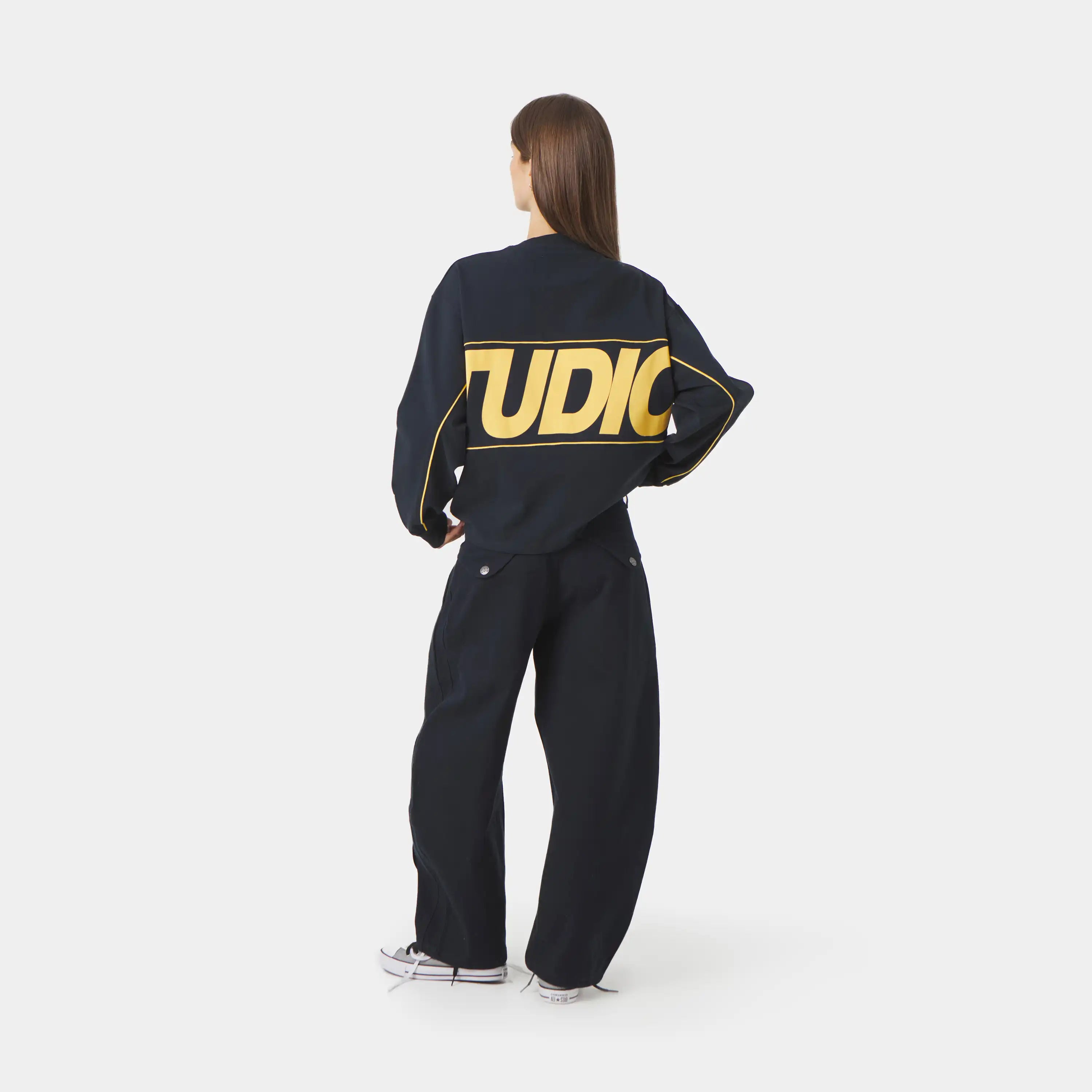 Crossline Navy Long Sleeve