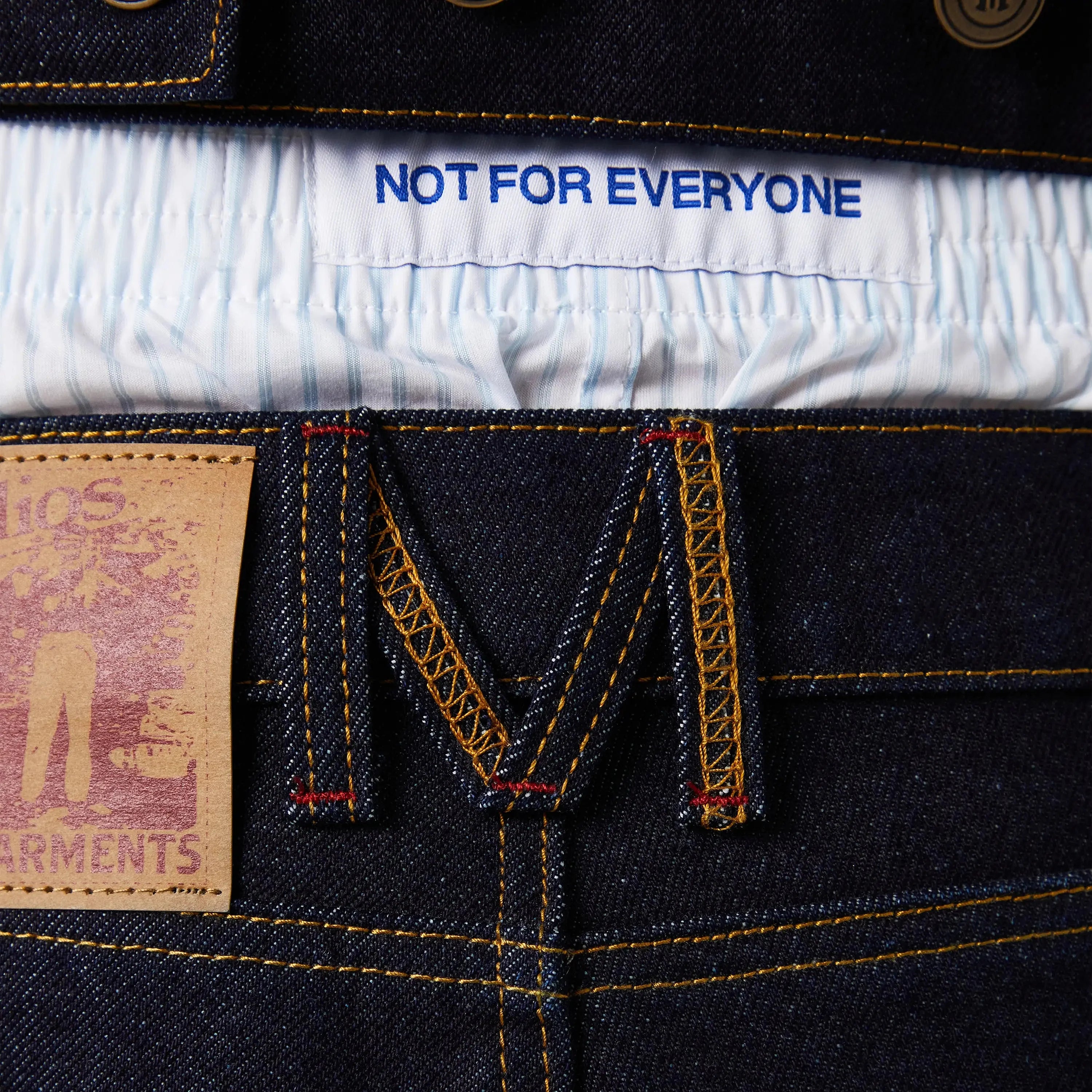 Frisona Raw Denim Baggy Jeans