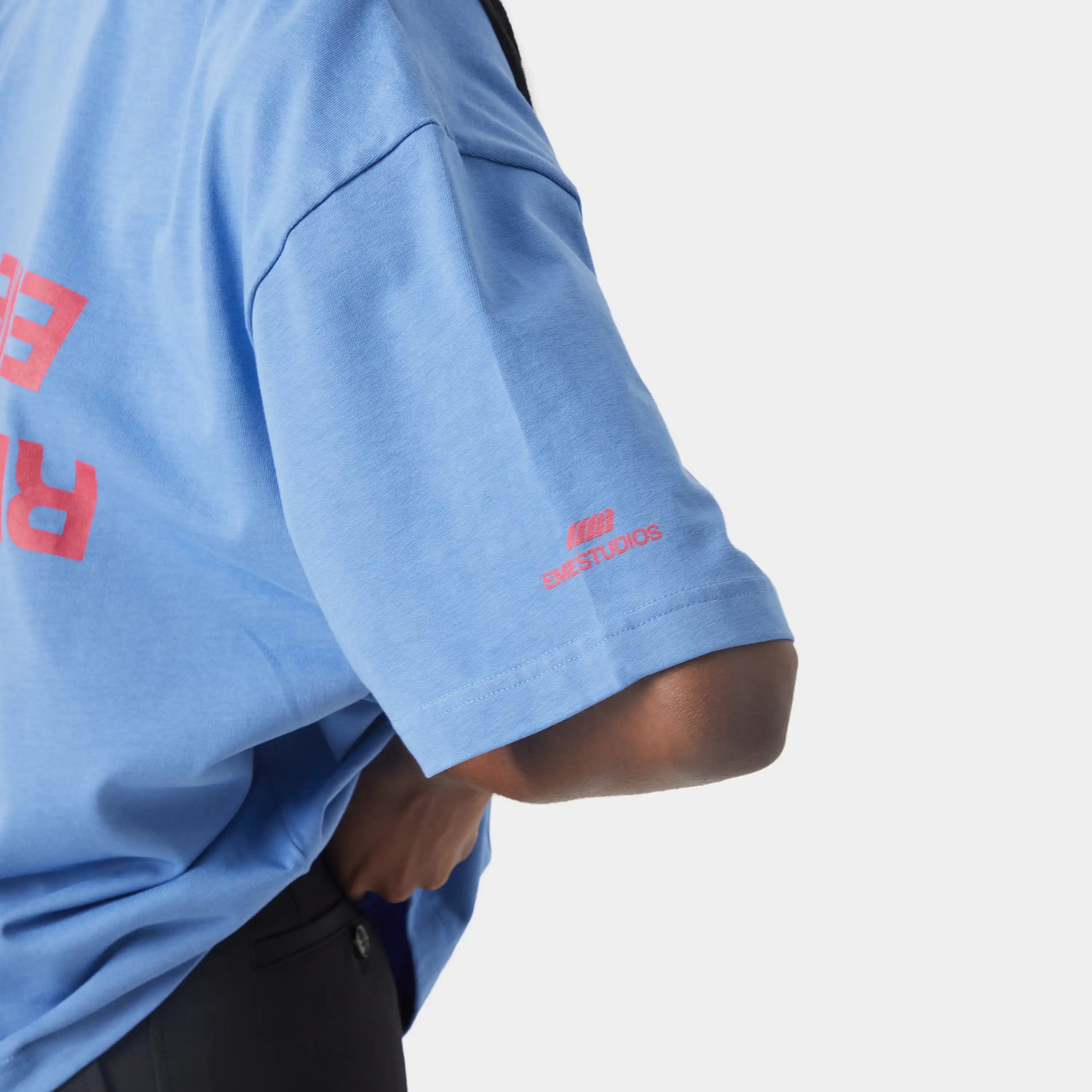 Inside Out Royal Oversized Tee