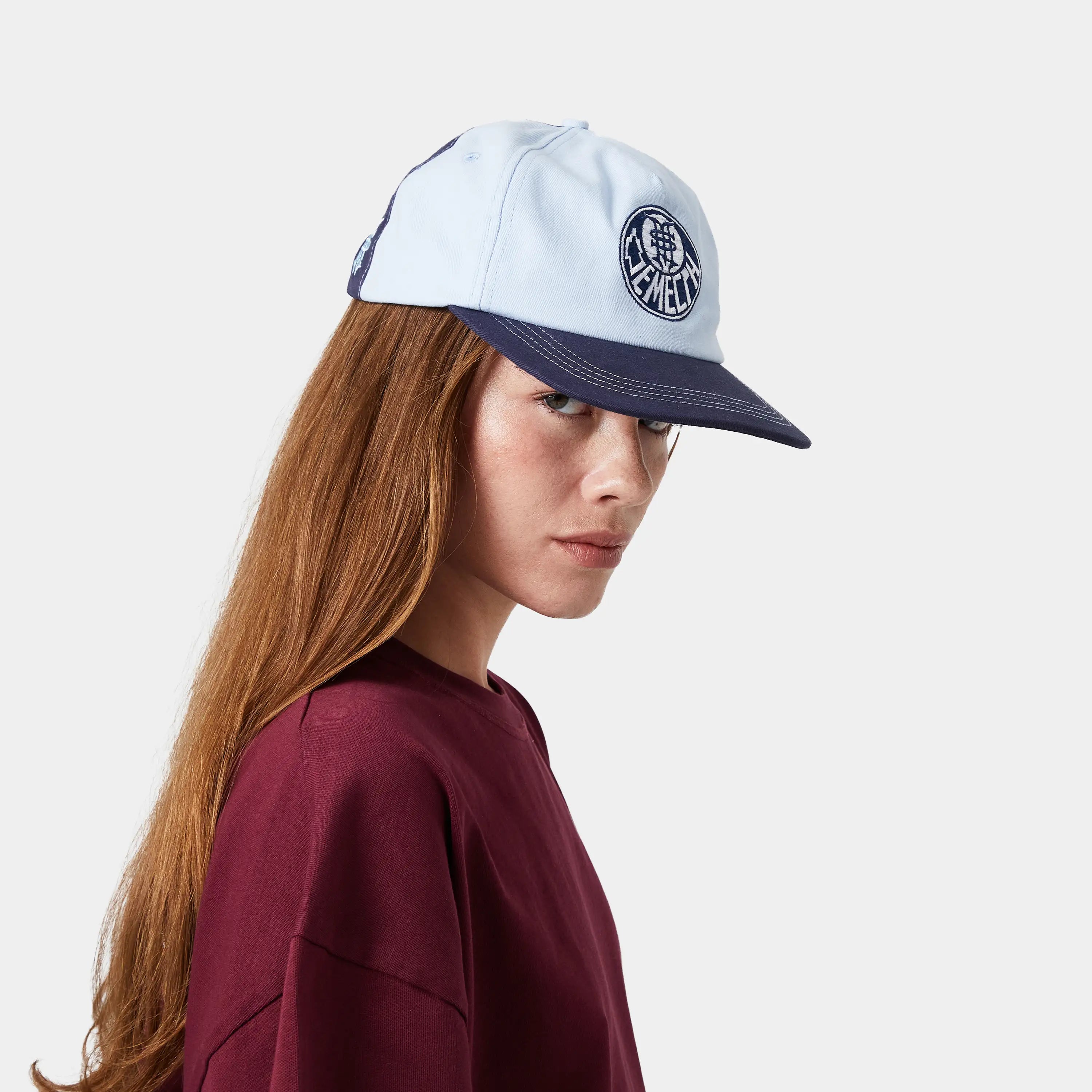 Shield Light Blue Cap