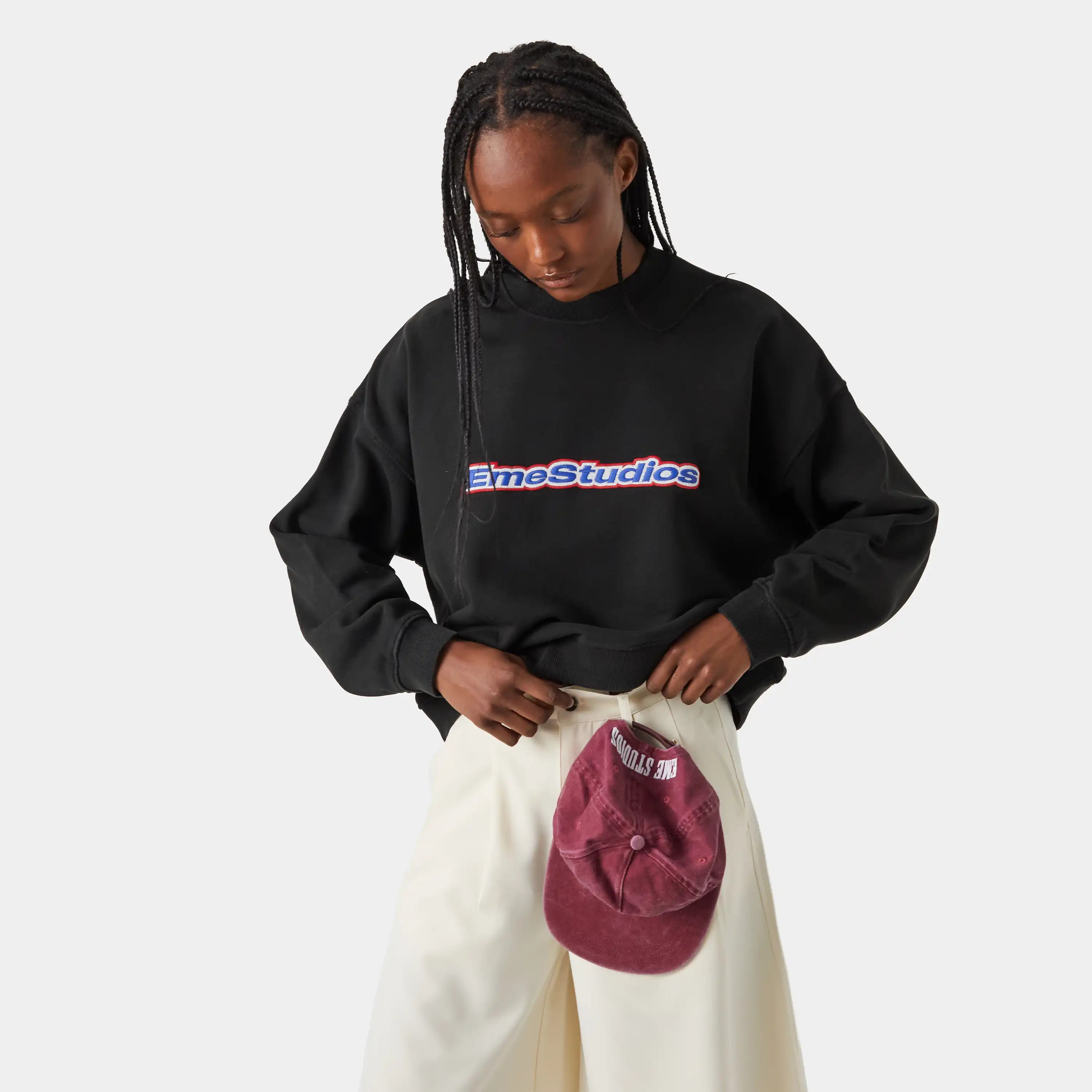 Box Shadow Oversized Crewneck