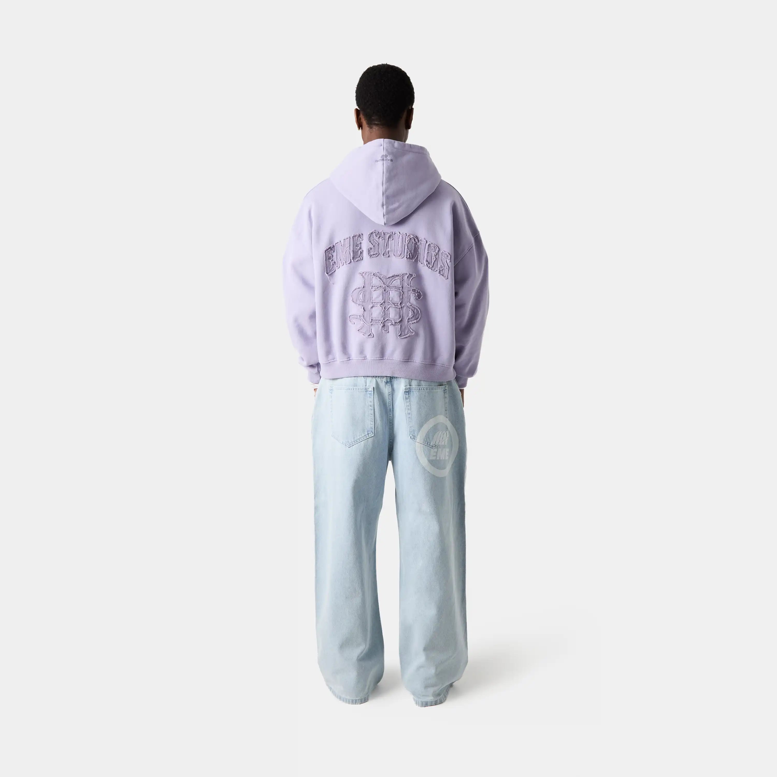 Daily Lavender Oversized Hoodie