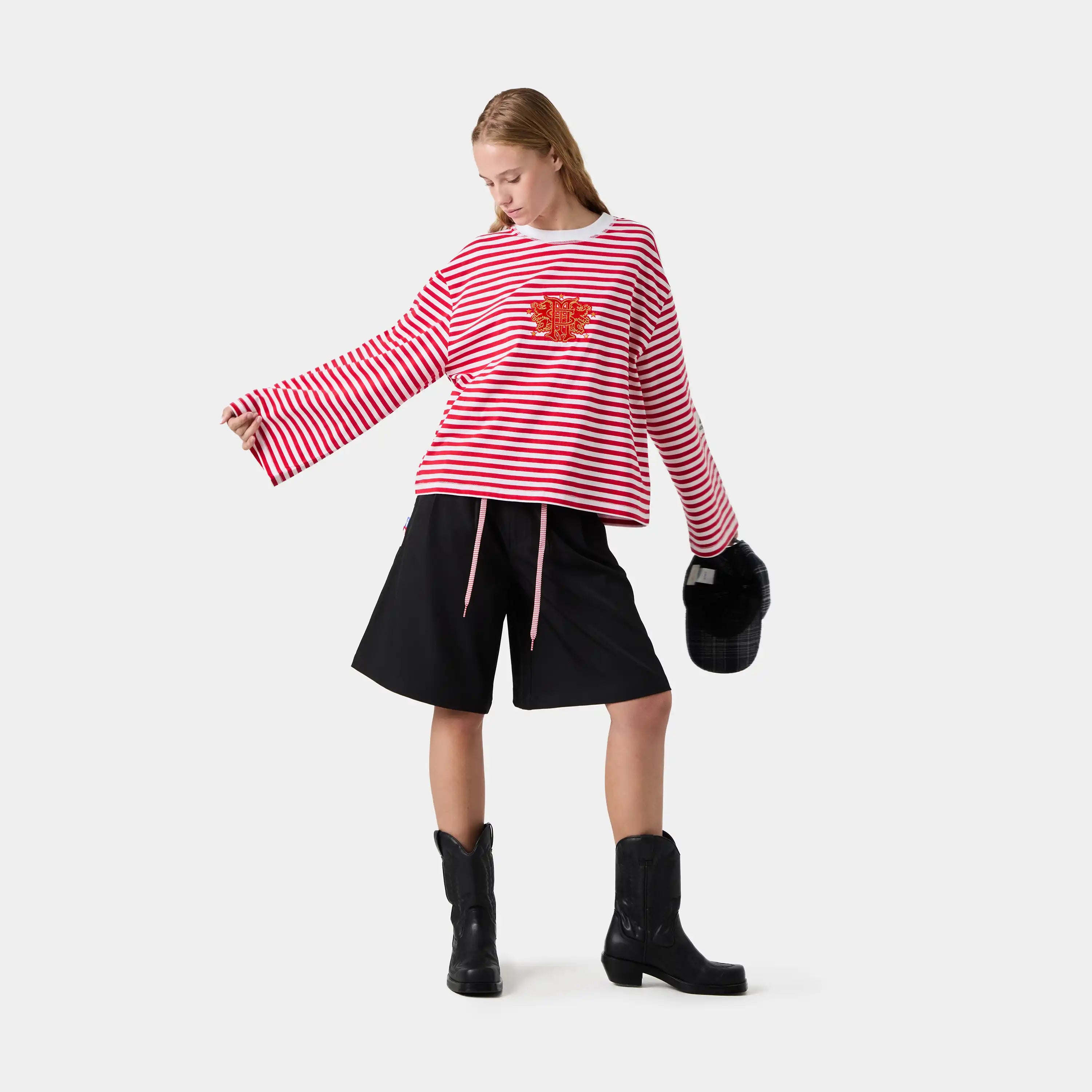 Horizon Striped Cherry LS