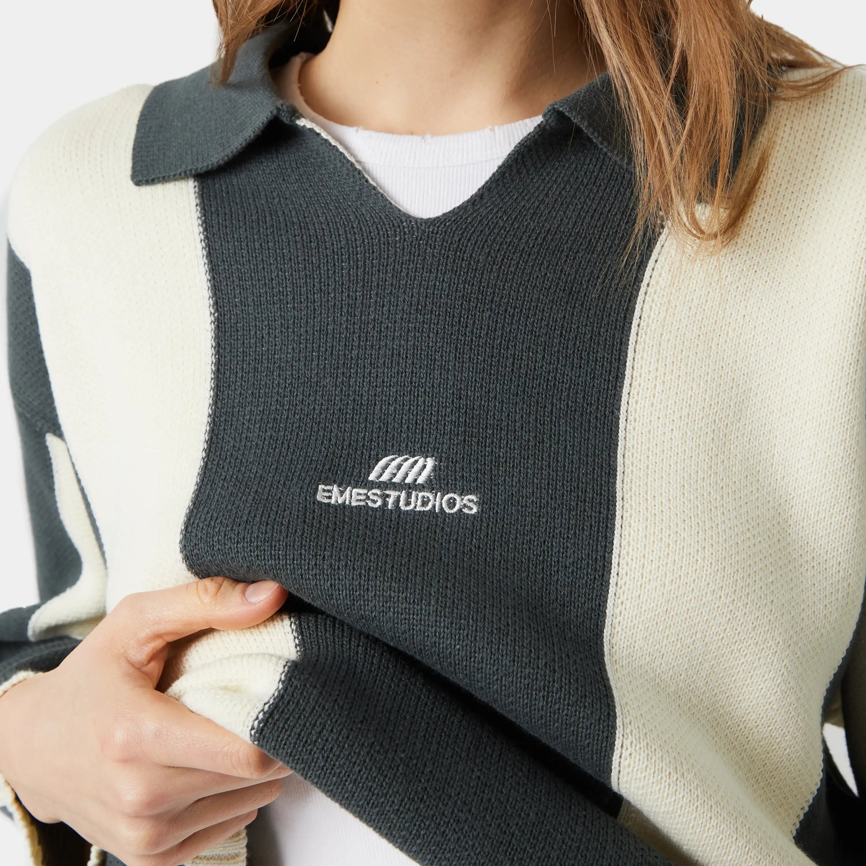 Celery Hunt Knit Sweater