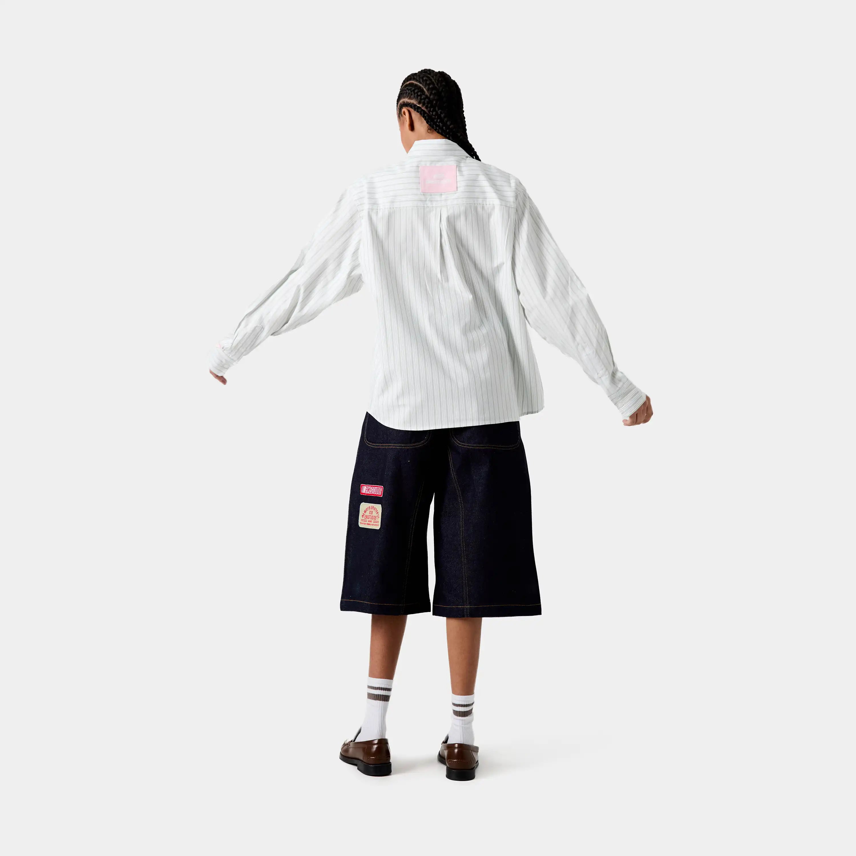 Faelled Green Boxy Shirt