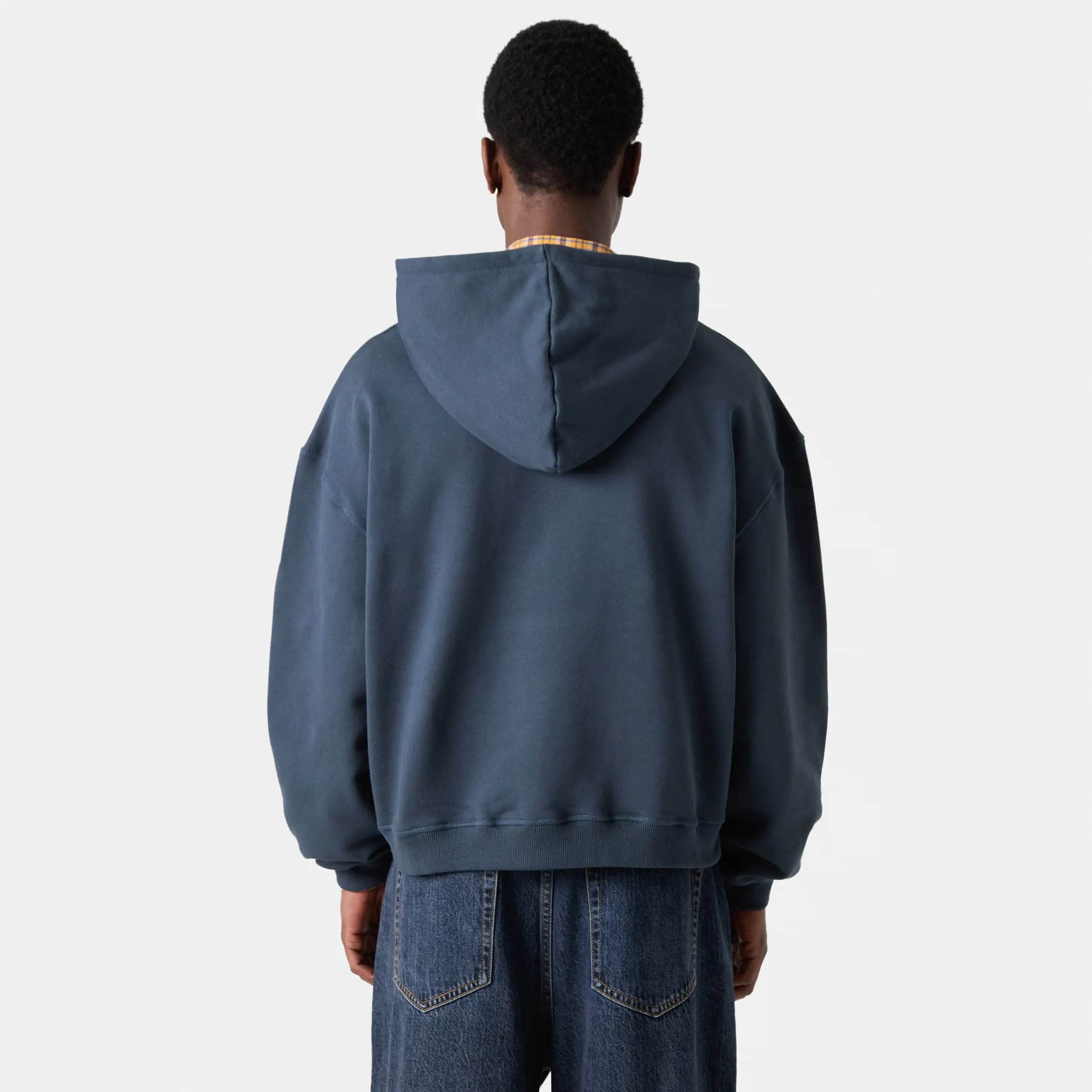 Basic Navy Oversized Hoodie