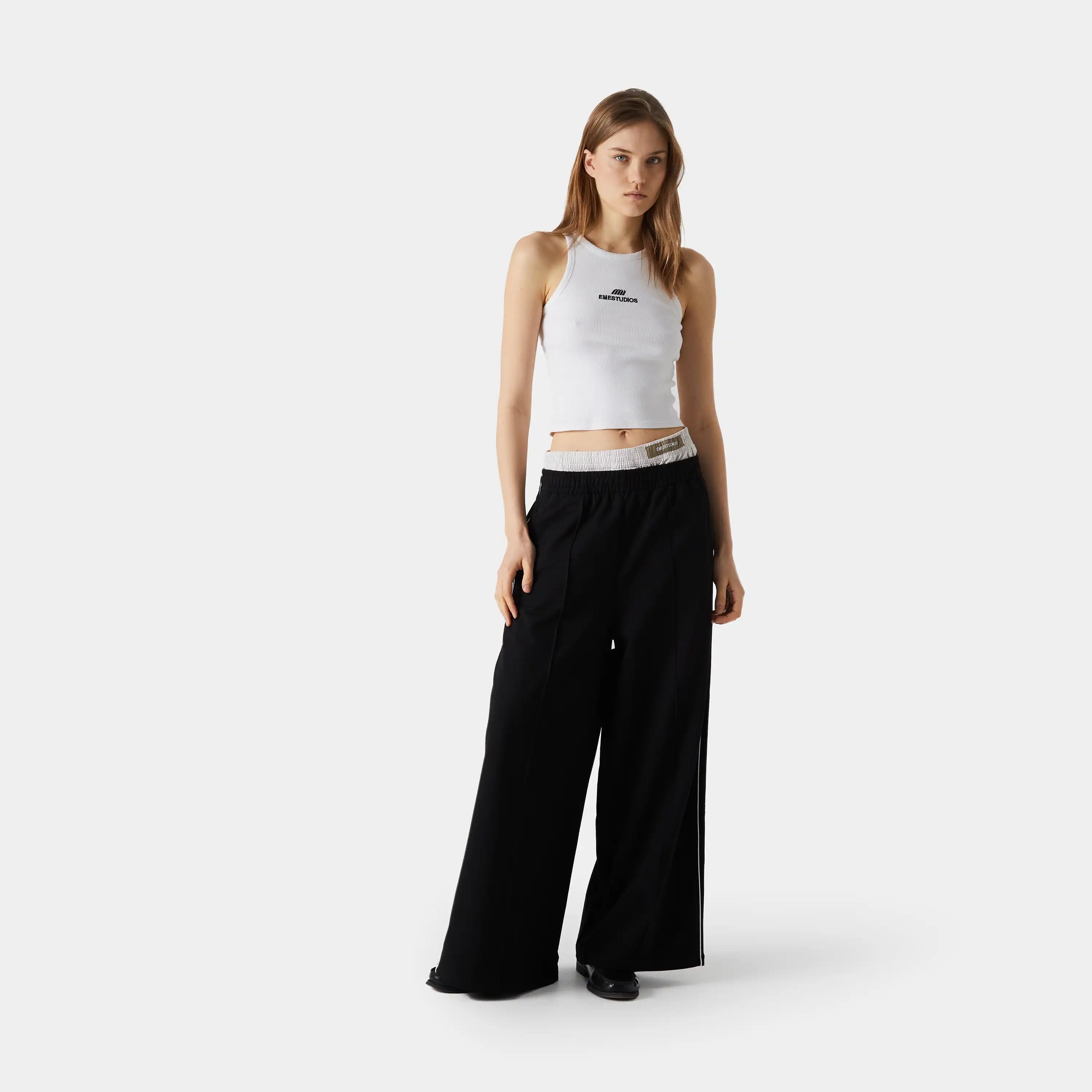 Somm Black Baggy Sweatpants