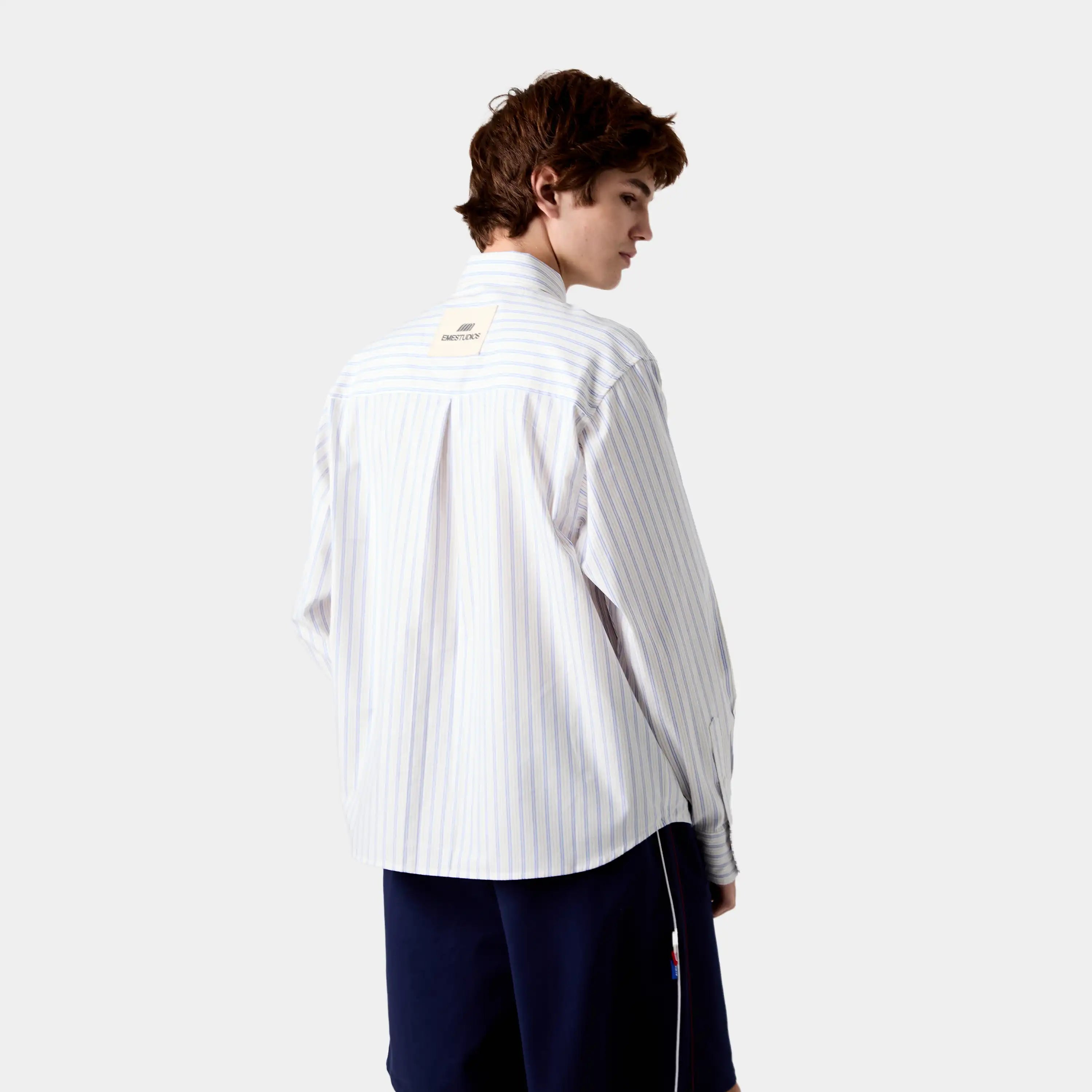 Faelled Blue Boxy Shirt