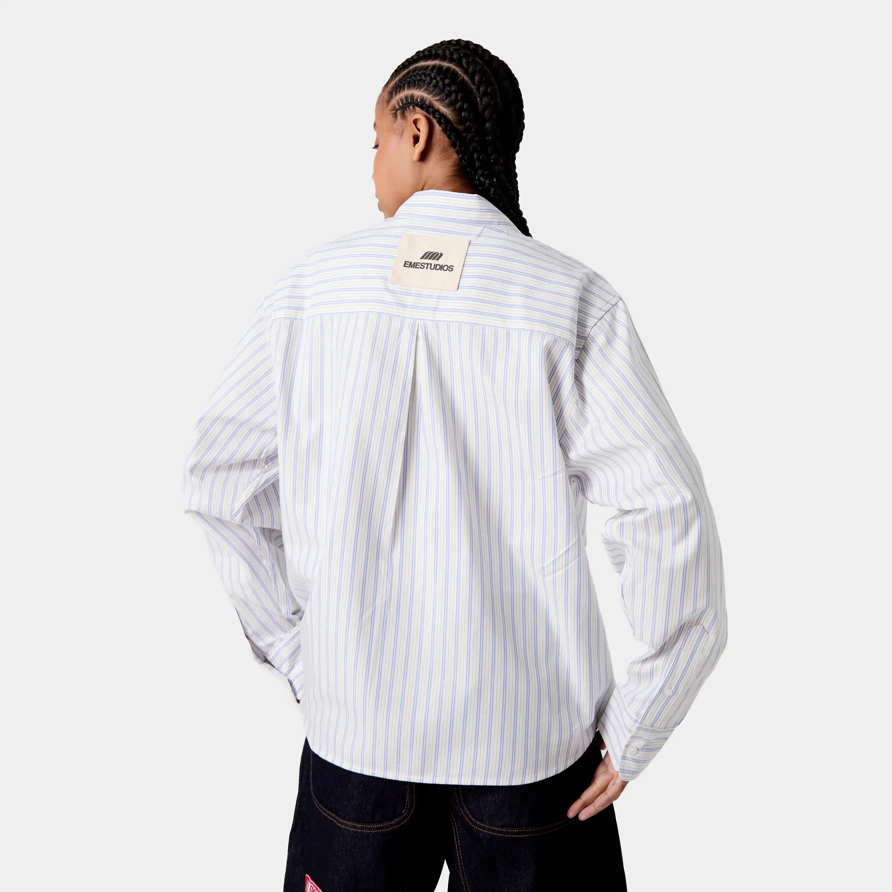 Faelled Blue Boxy Shirt