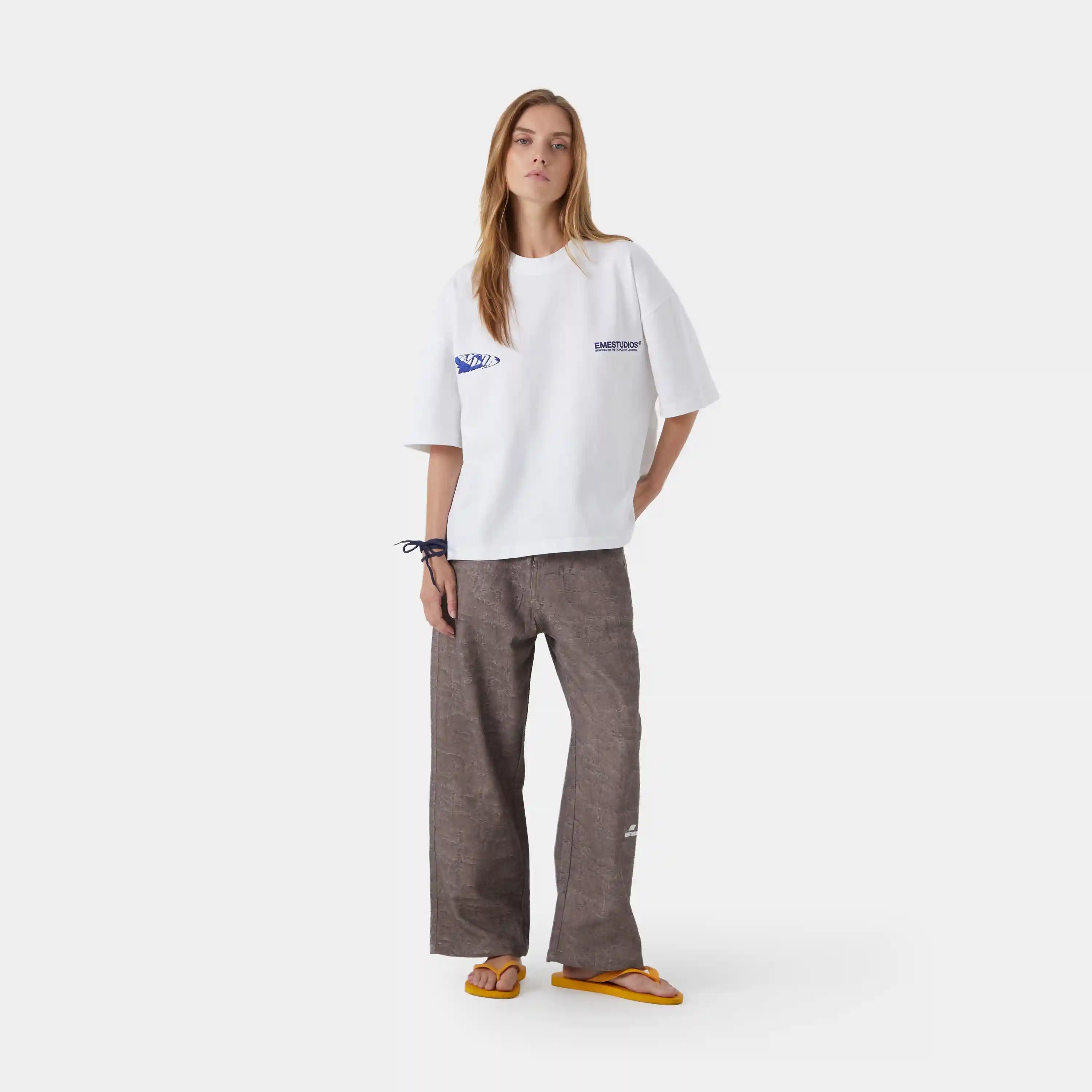 Houndstooh Pearl Oversized Tee