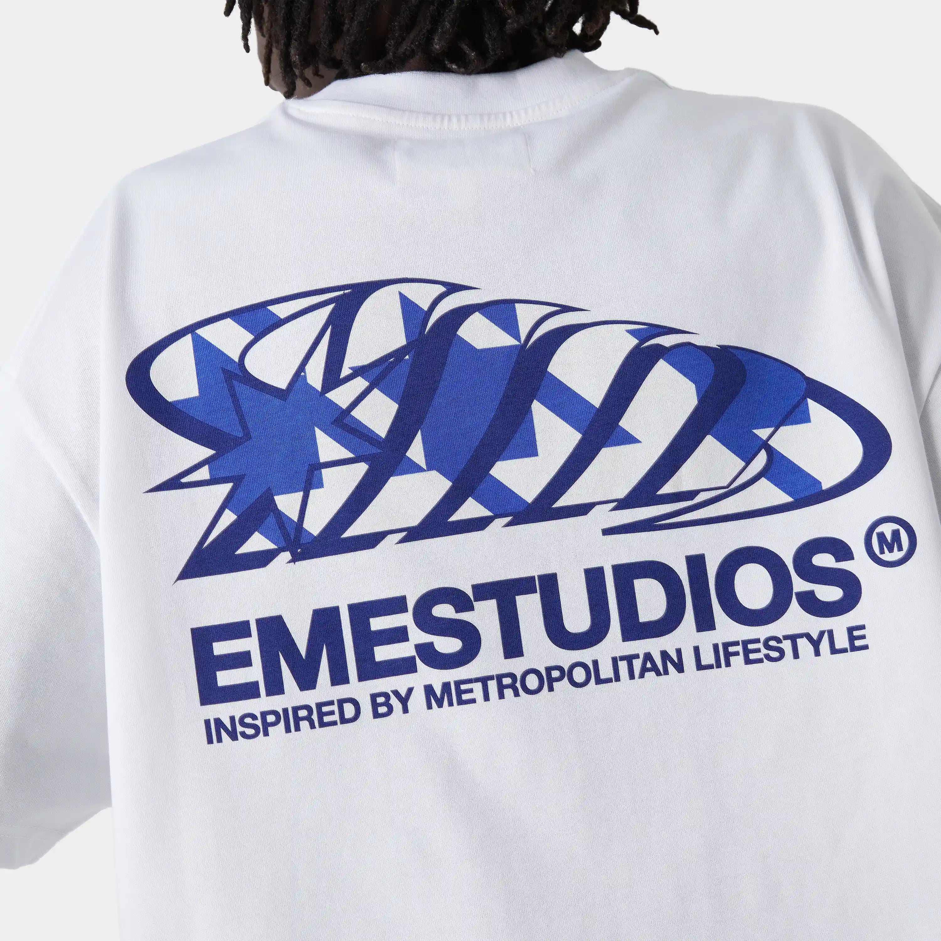 Houndstooh Pearl Oversized Tee