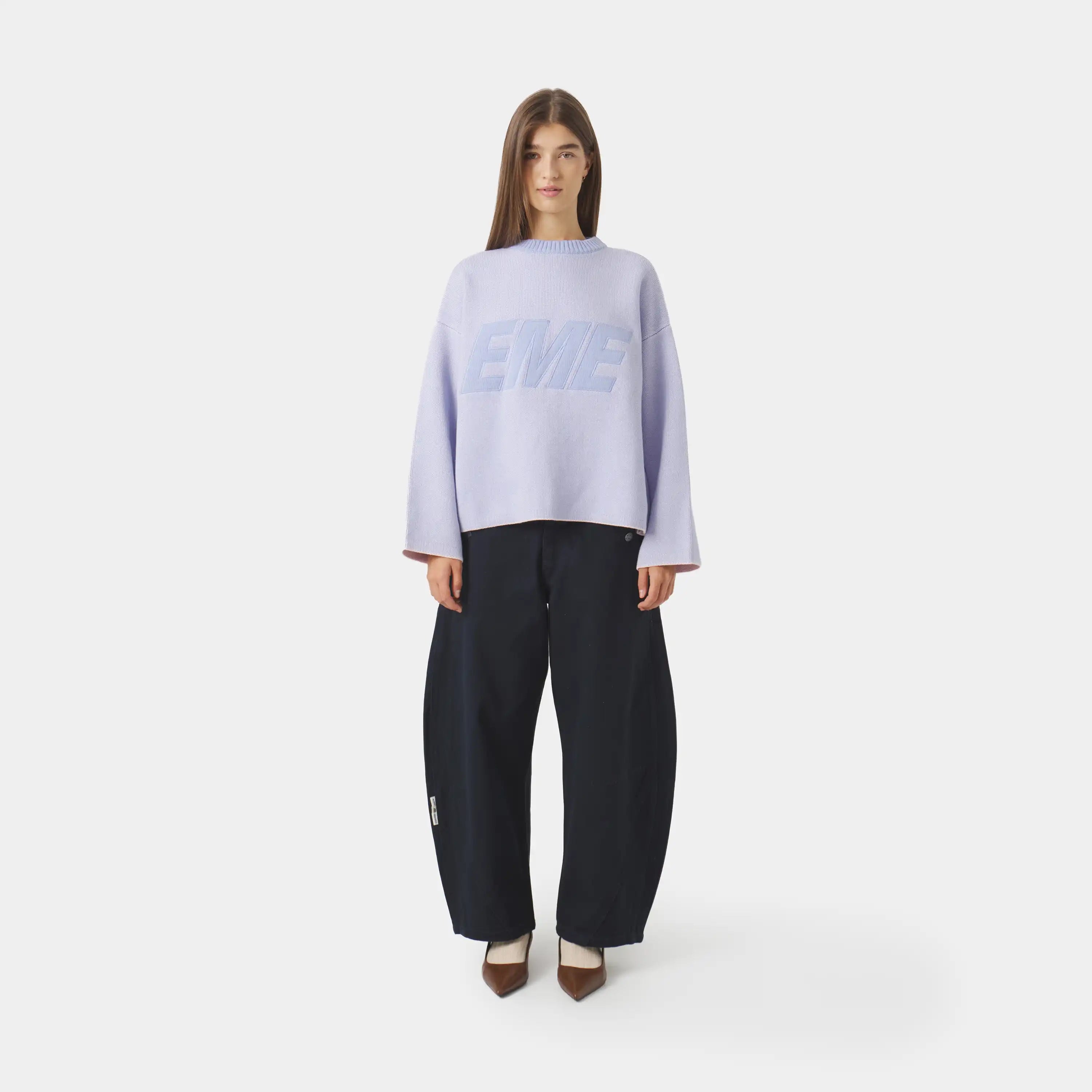 Flux Lilac Knit Sweater