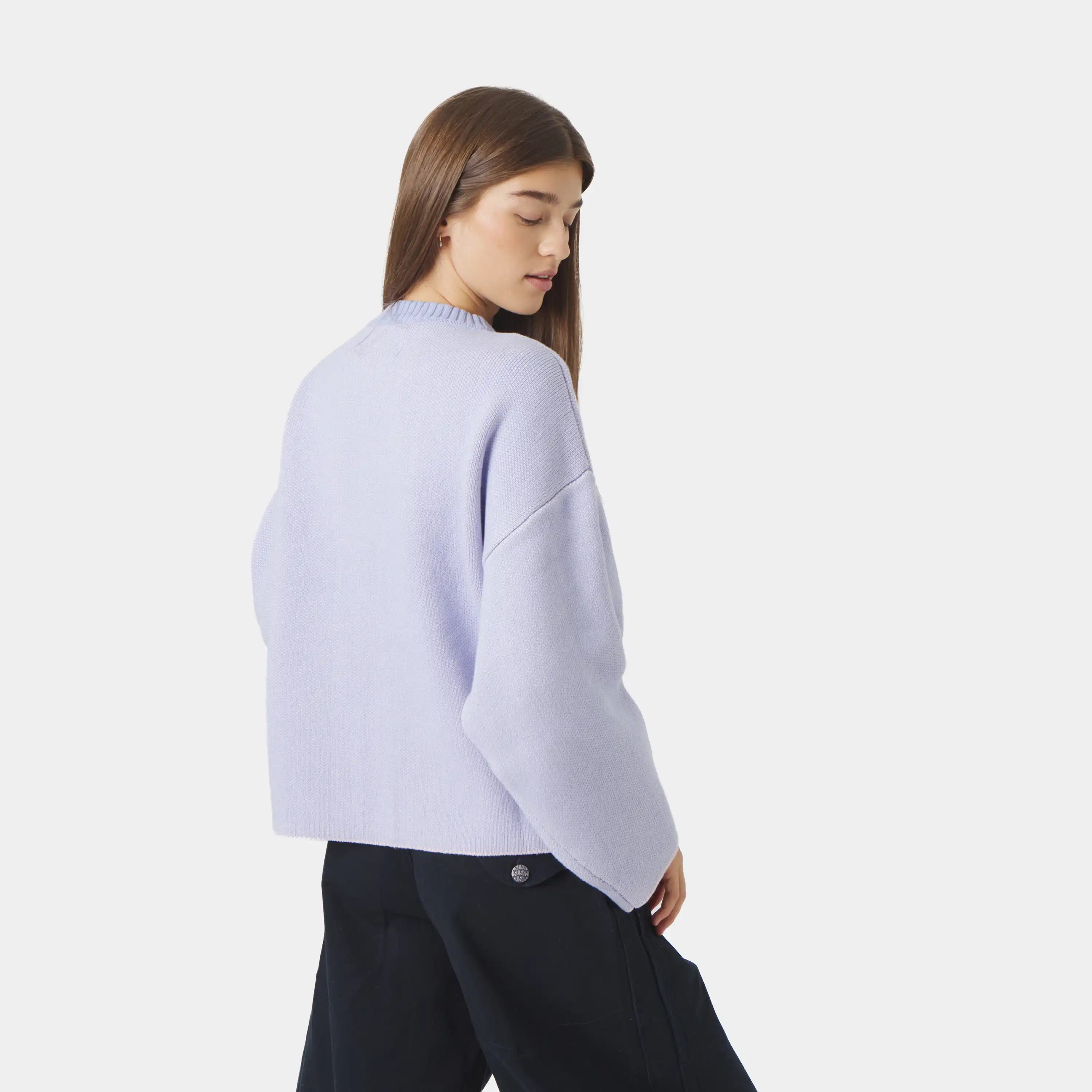 Flux Lilac Knit Sweater
