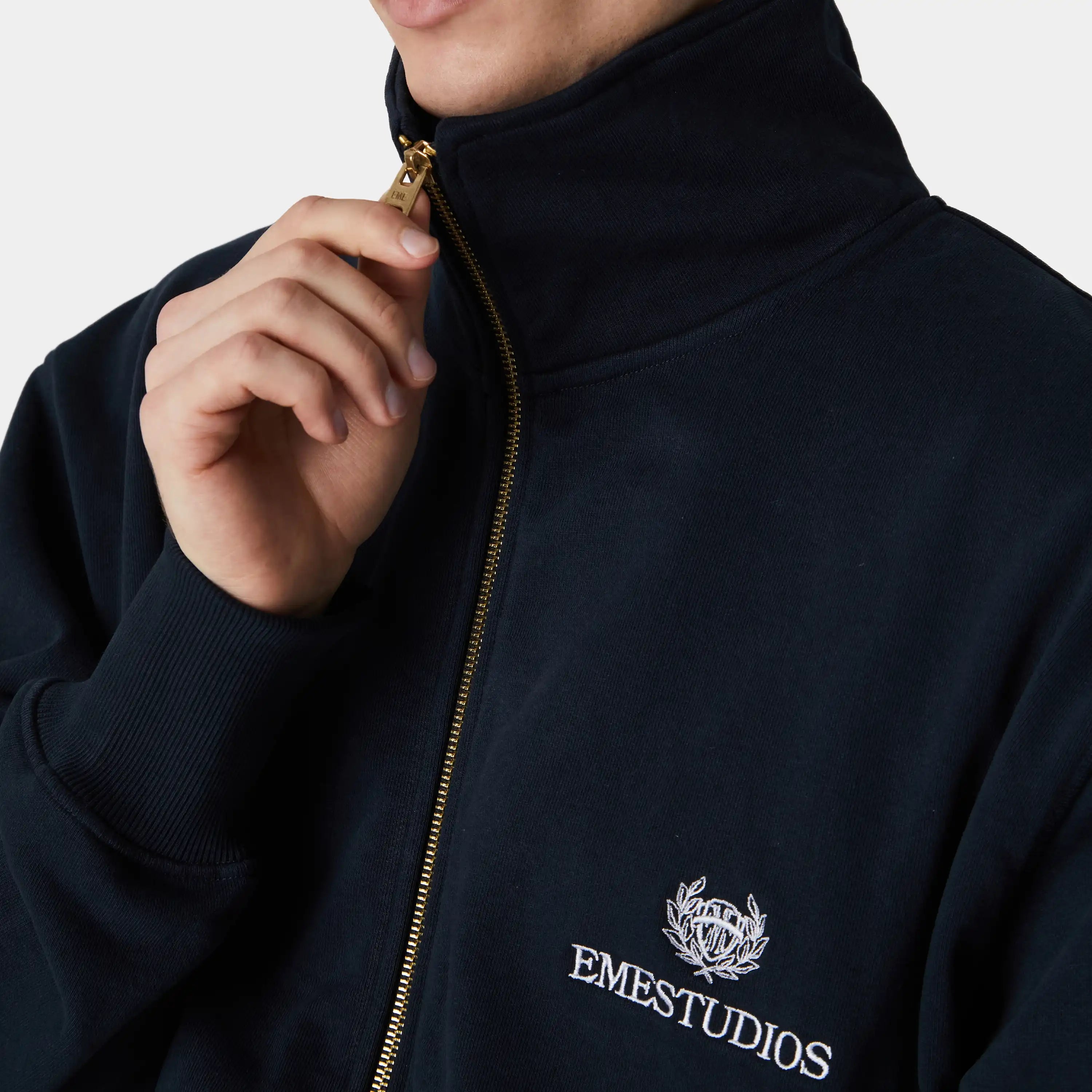 Serv Navy Full Zip Jacket
