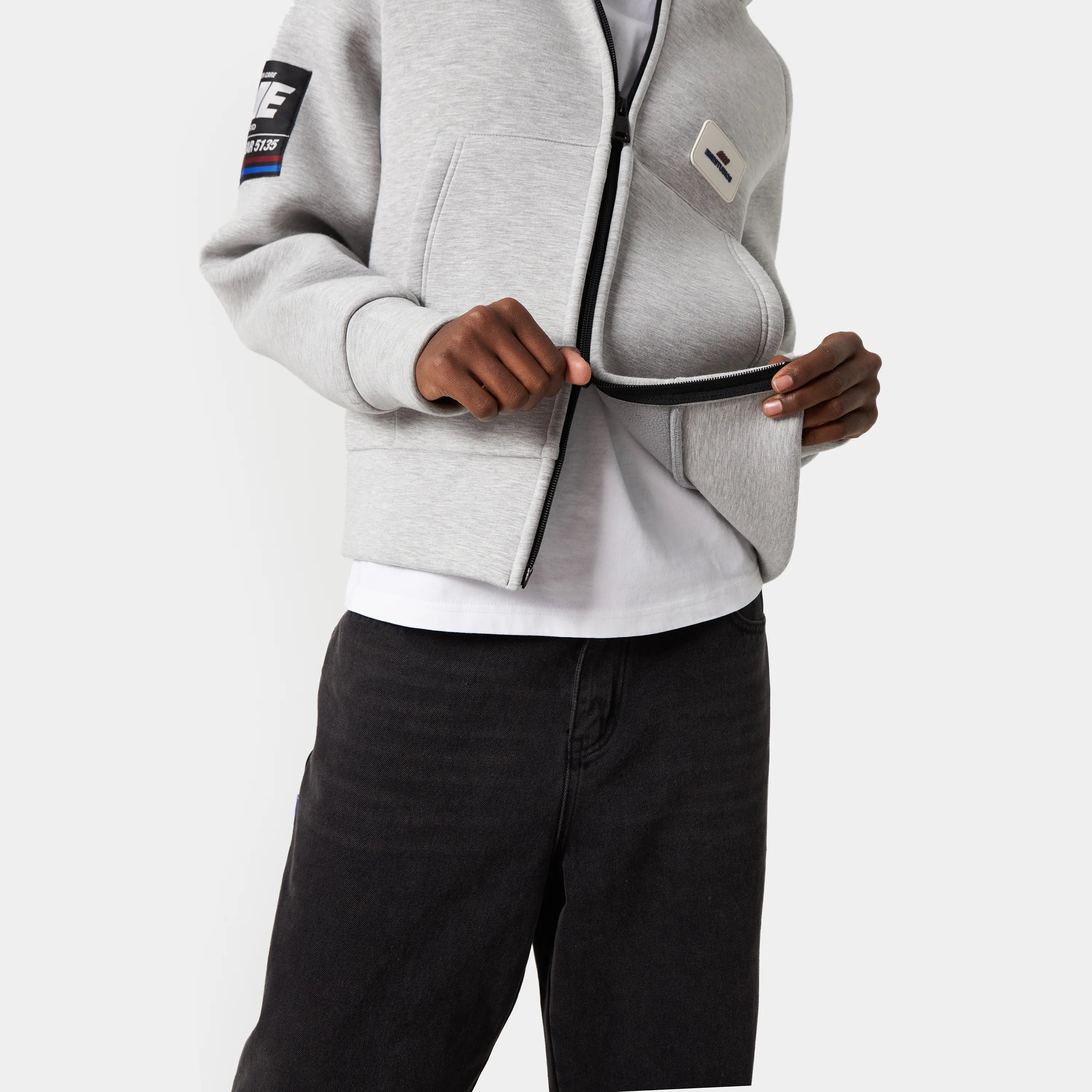 Groovy Neoprene Heather Grey Jacket