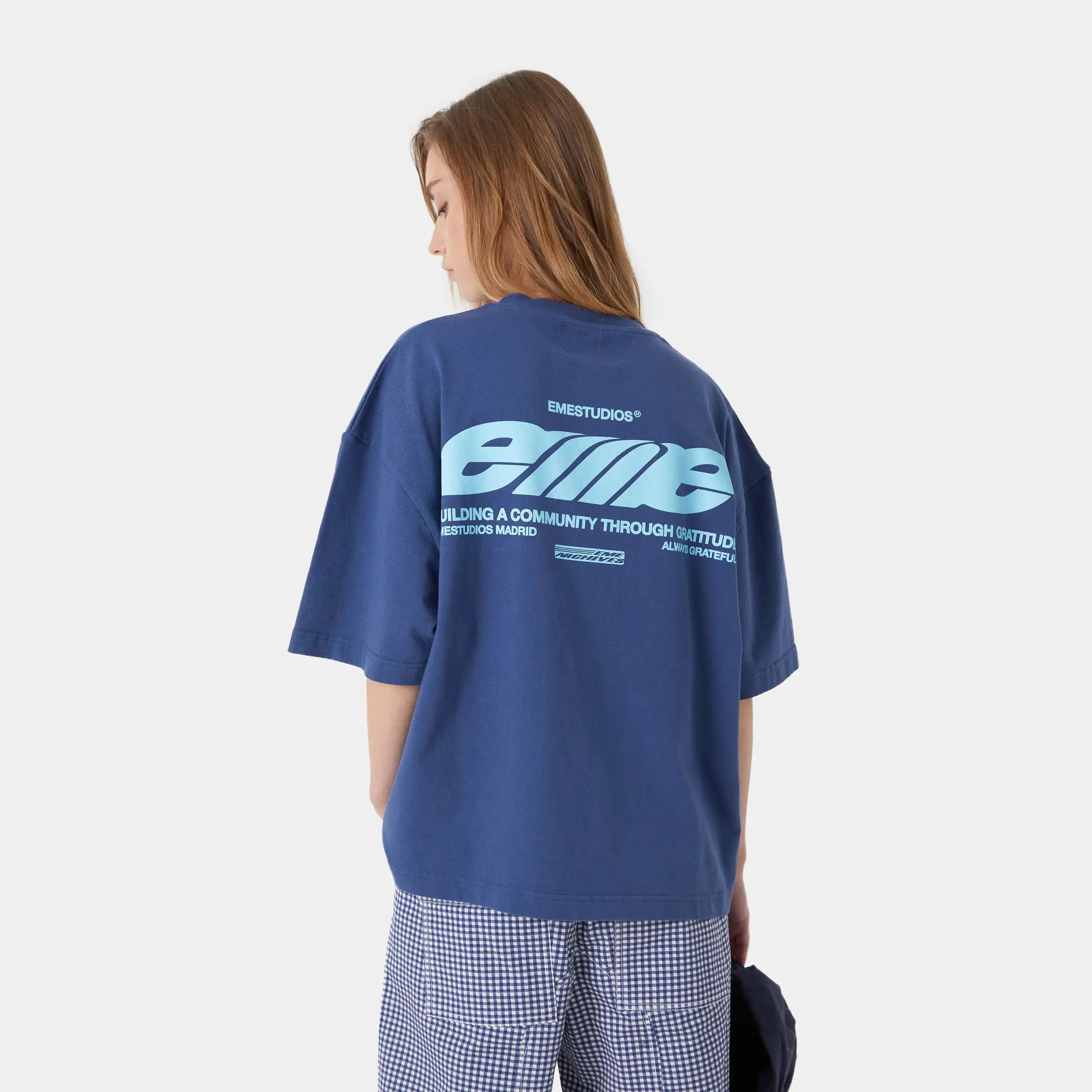 DNA Blue Oversized Tee