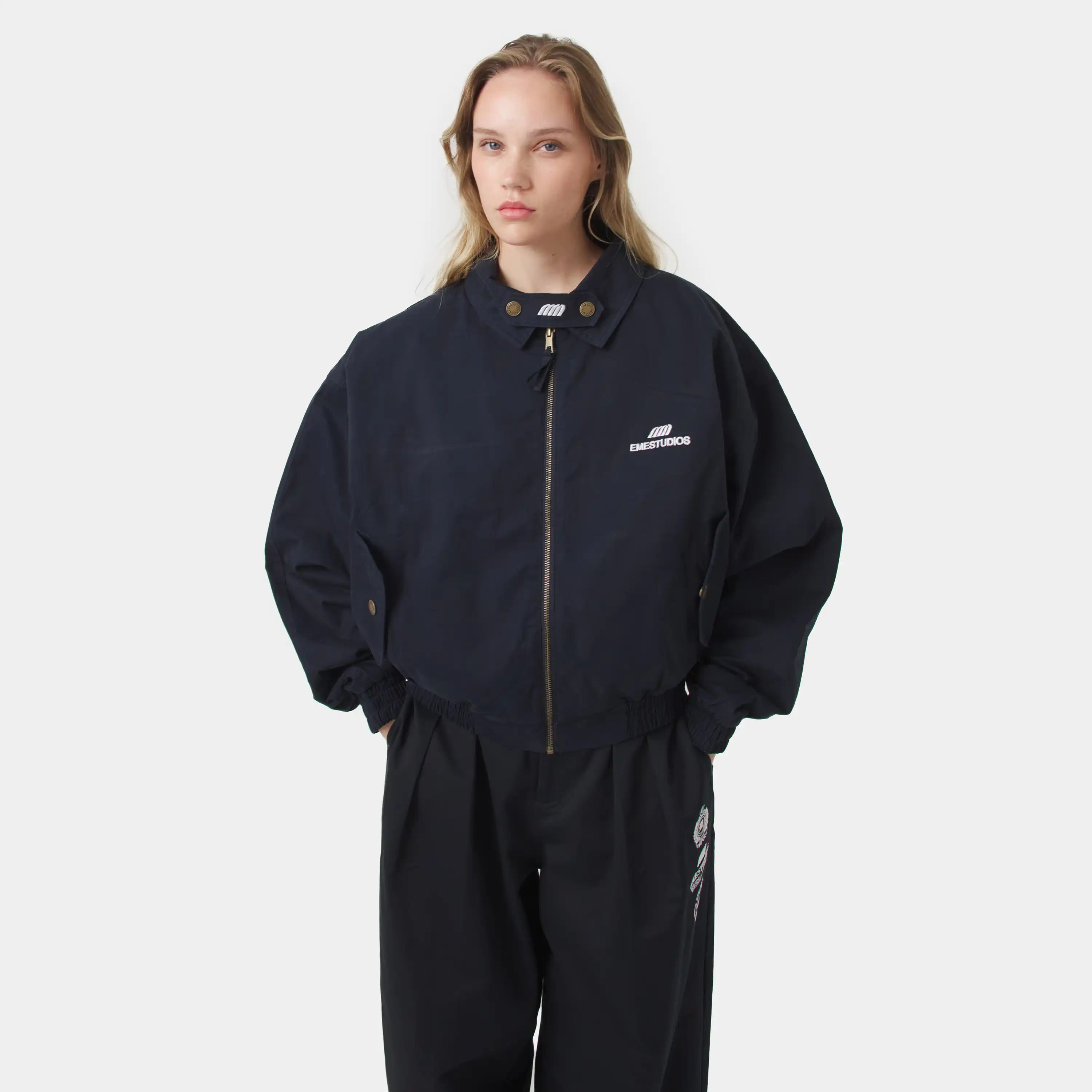 Chulo G Navy Reverse Jacket