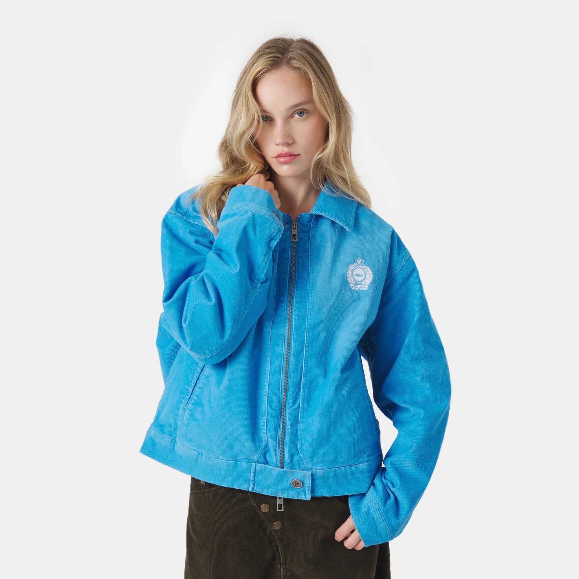 Core Corduroy Cobalt Jacket