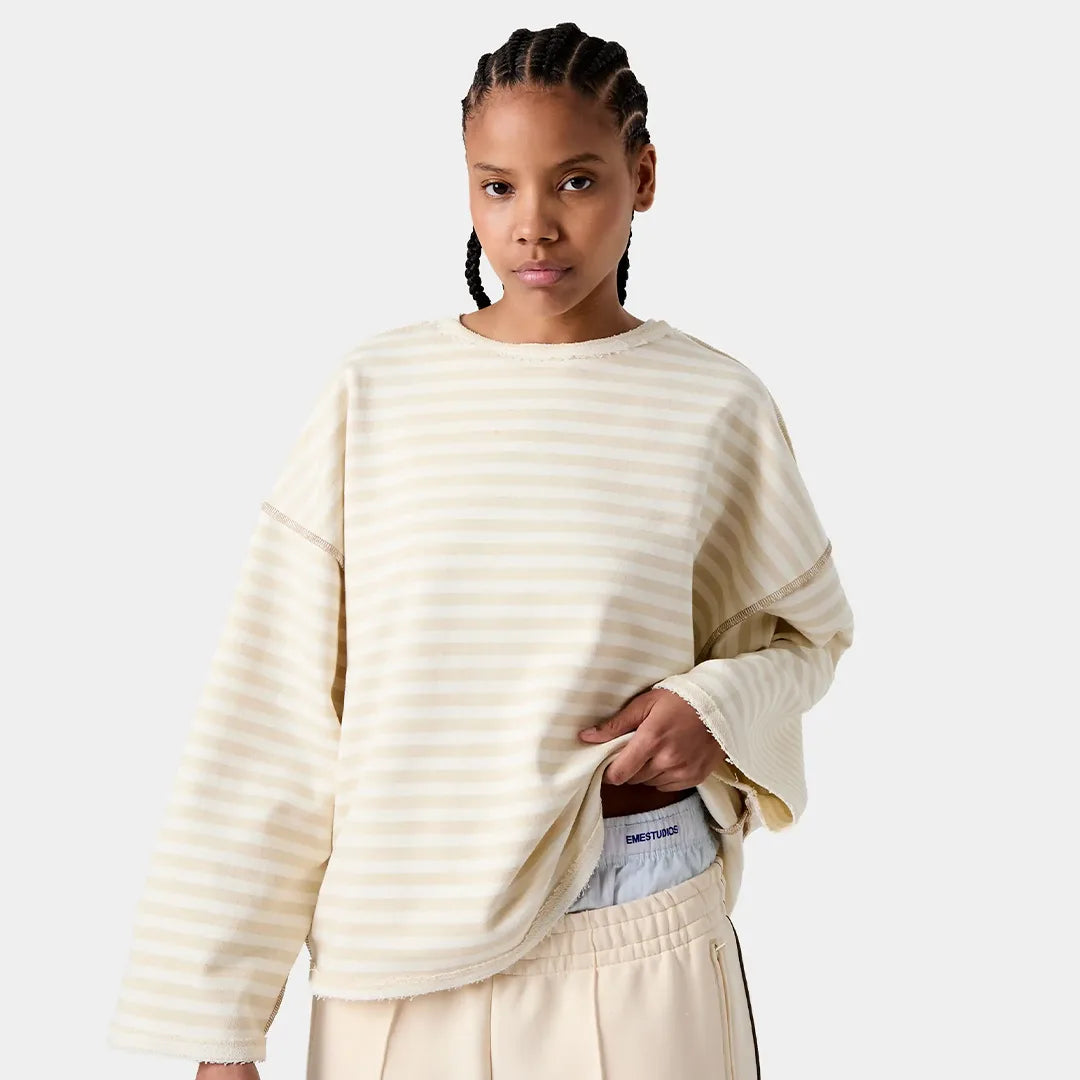 Sade Off Sand Reverse Crewneck