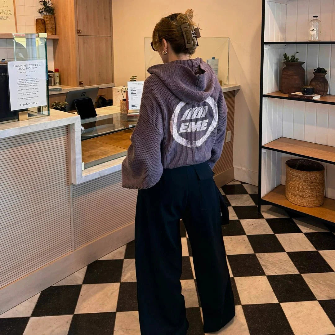 Anon Antracite Knit Full Zip