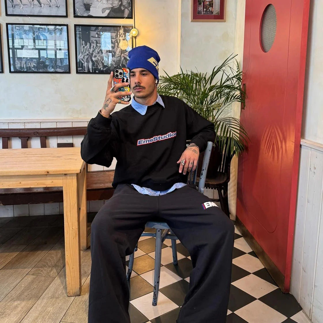 Box Shadow Oversized Crewneck